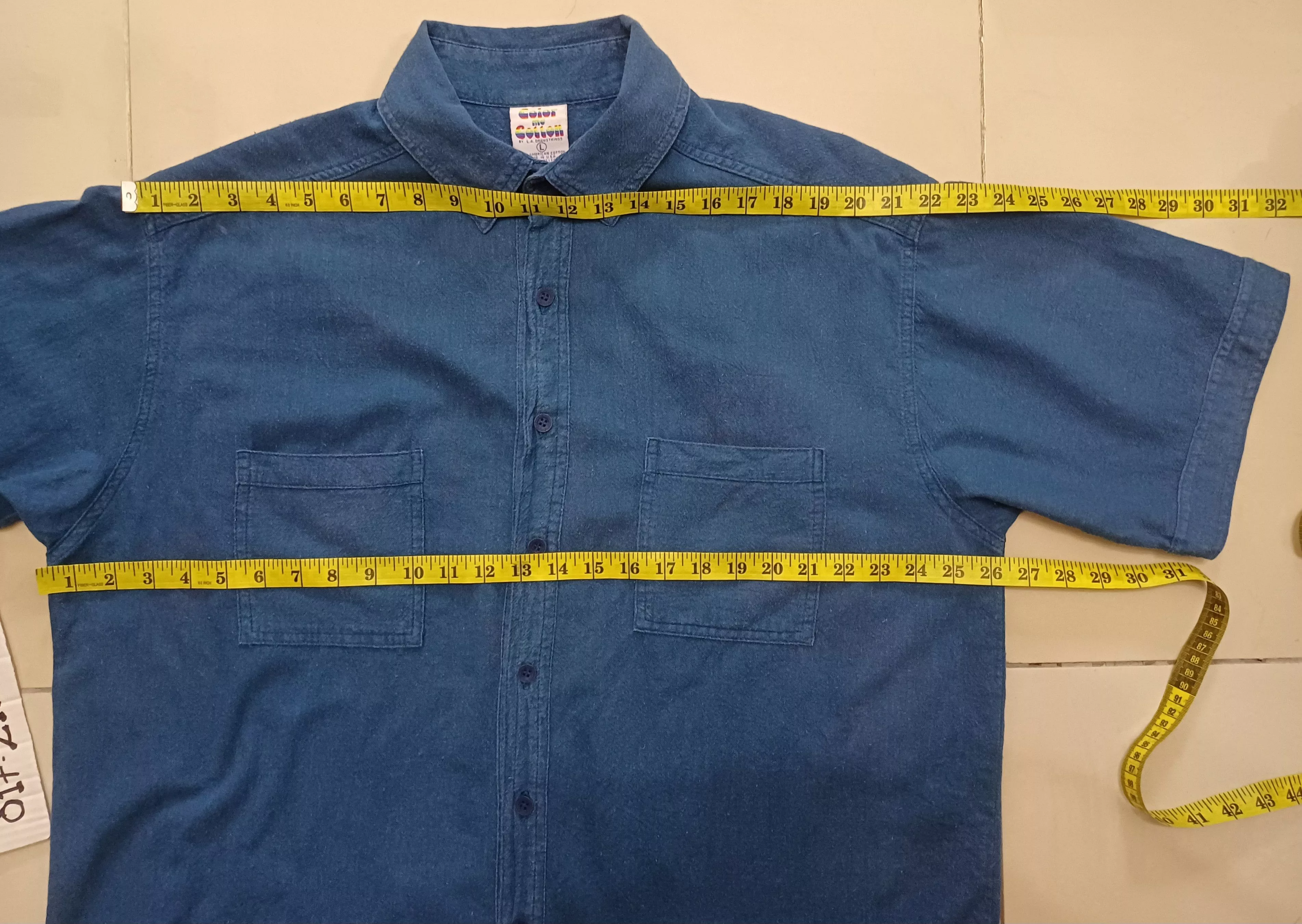 Other Shirts Button Ups Other Oversized vintage double pocket shirt 🔥🔥🔥 Blue
