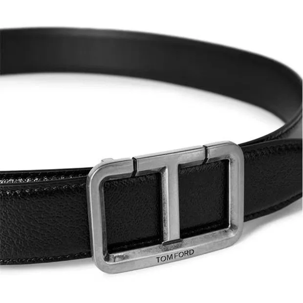 Tom Ford Belts Tom Ford o1g2r1mq0724 Size: 95 / Belts in Silver & Black Multi