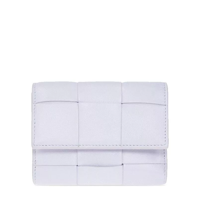 Bottega Veneta Wallets Bottega Veneta o1loc1c0624 Size: OS / 651372 Tri-Fold Zip Wallet in White