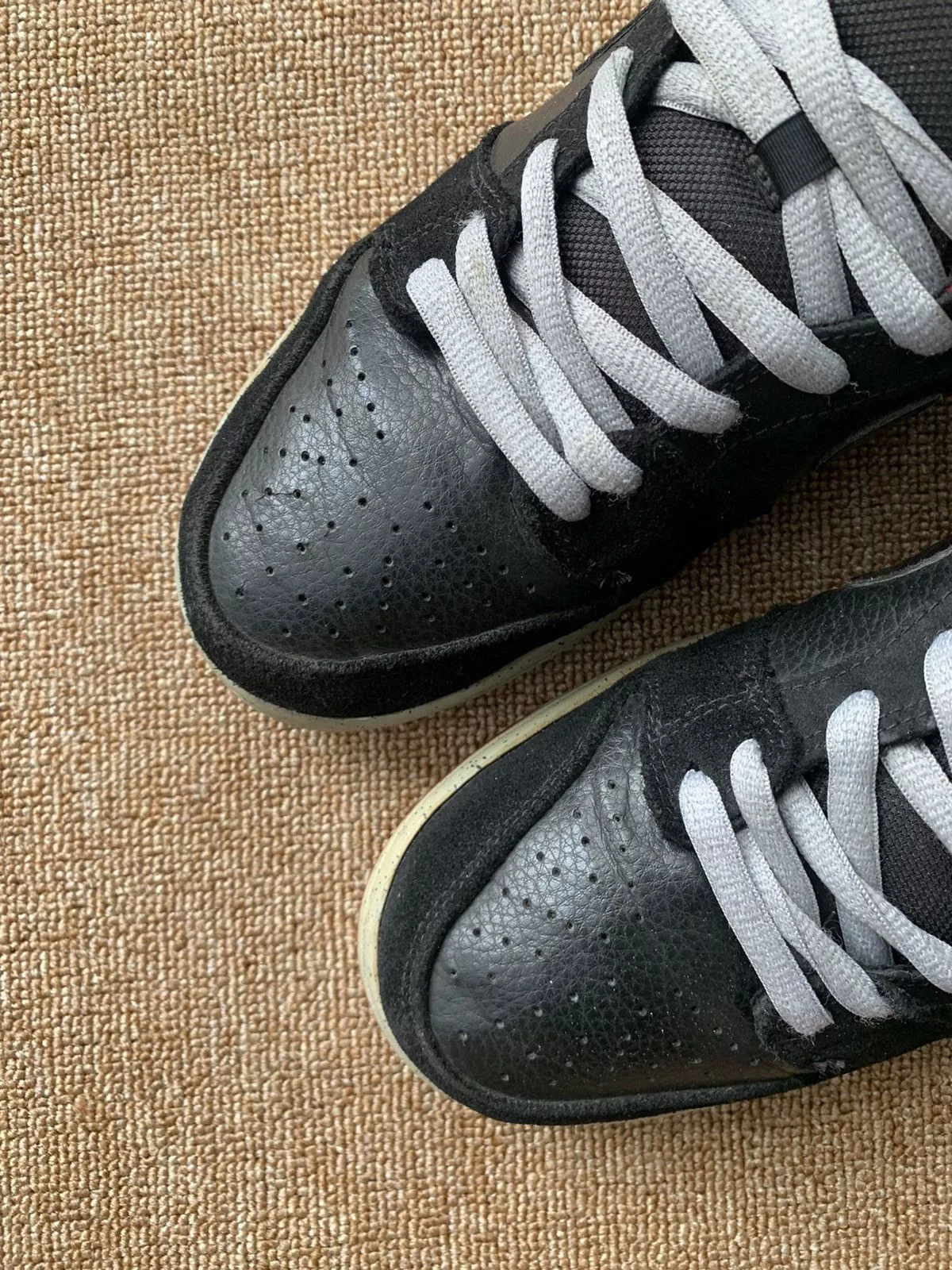 Nike Low Top Sneakers Nike Dunk Low Pro Sb Black Cement '15 Gray