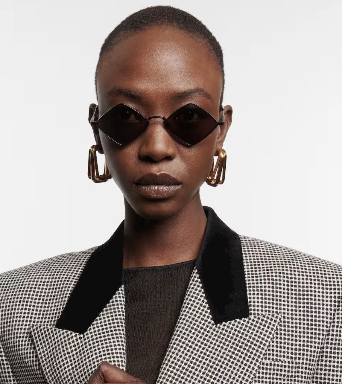 Vintage Sunglasses Vintage × Yves Saint Laurent SAINT LAURENT SL 302 Lisa 002 Black Streetwear