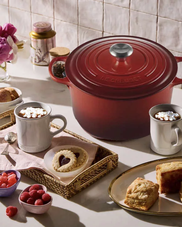 6.5 Qt Signature Deep Round Oven - Cerise