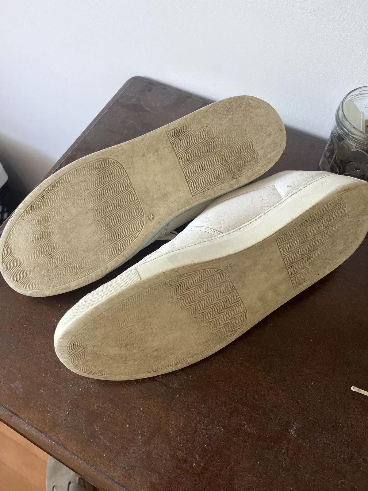 Common Projects Casual Leather Shoes Common Projects B-Ball Low White