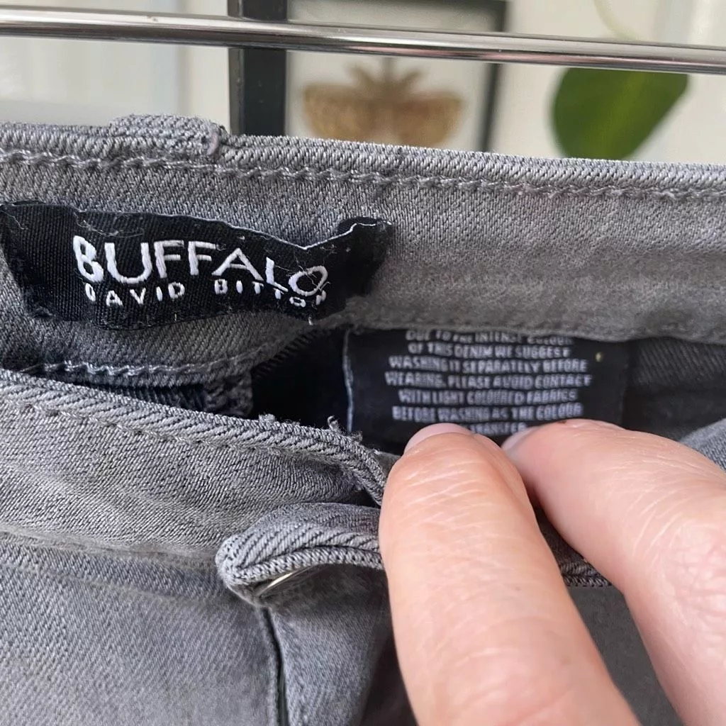 Buffalo David Bitton Jeans Buffalo David Bitton Buffalo David Britton Grey Jeans 30 10 Gray