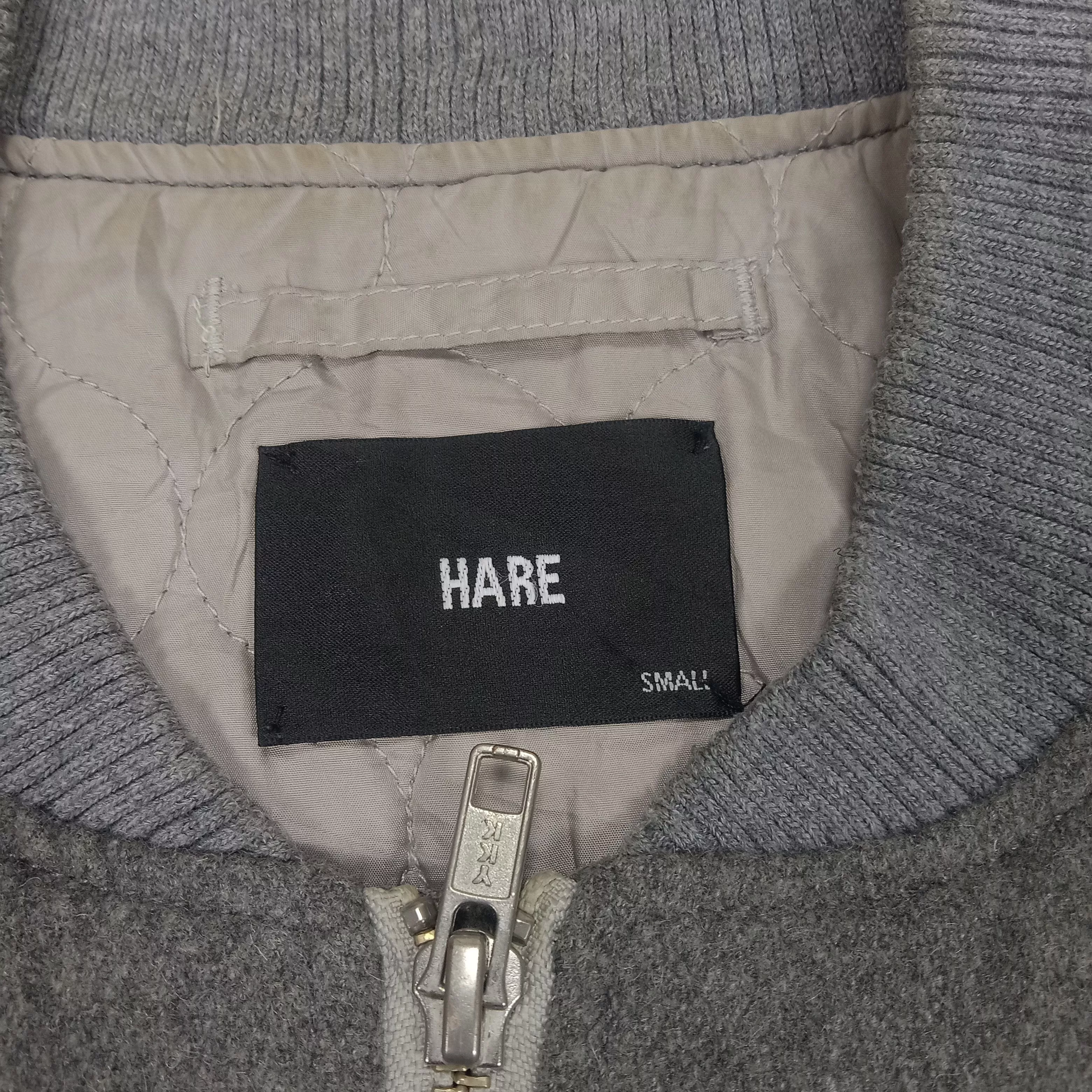 HARE Bombers Hare Streetwear Style Custom Skulls Design Bomber Jacket Gray