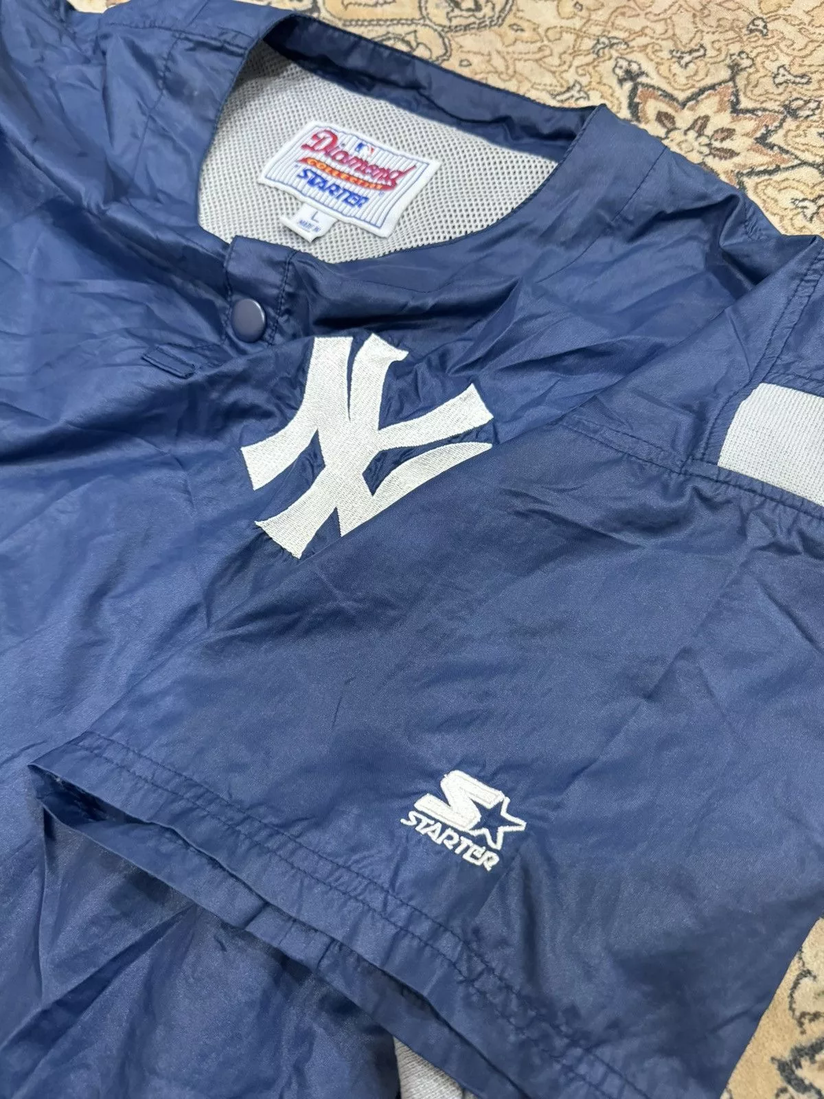 MLB Jerseys MLB × Starter New York Yankees windbreaker Blue