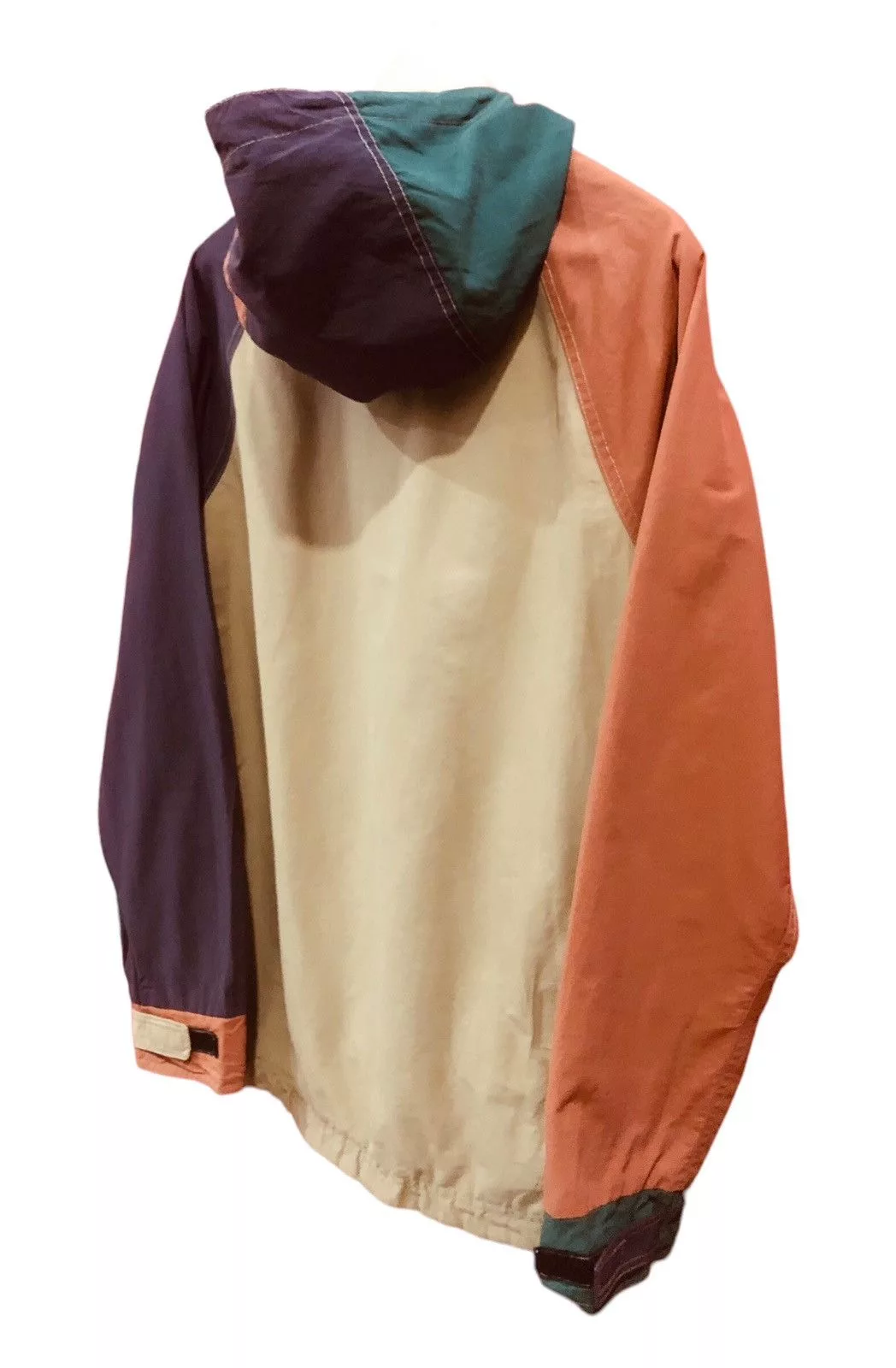 GRN Heavy Coats GRN Reversible Color Block Hoodie Jacket Multi