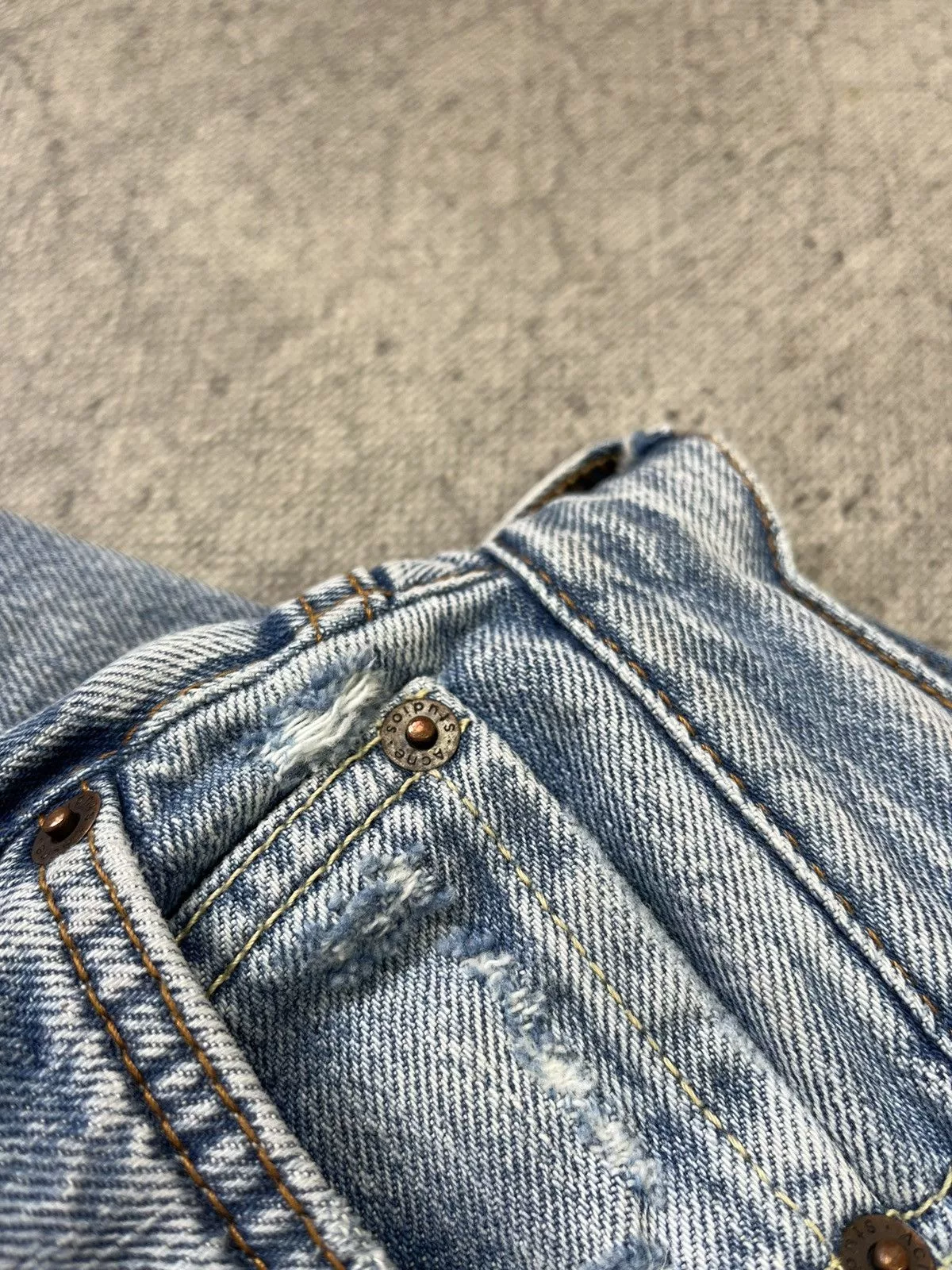 Acne Studios Jeans Acne Studios × Designer Acne Studios Straight Jeans Blue Luxury