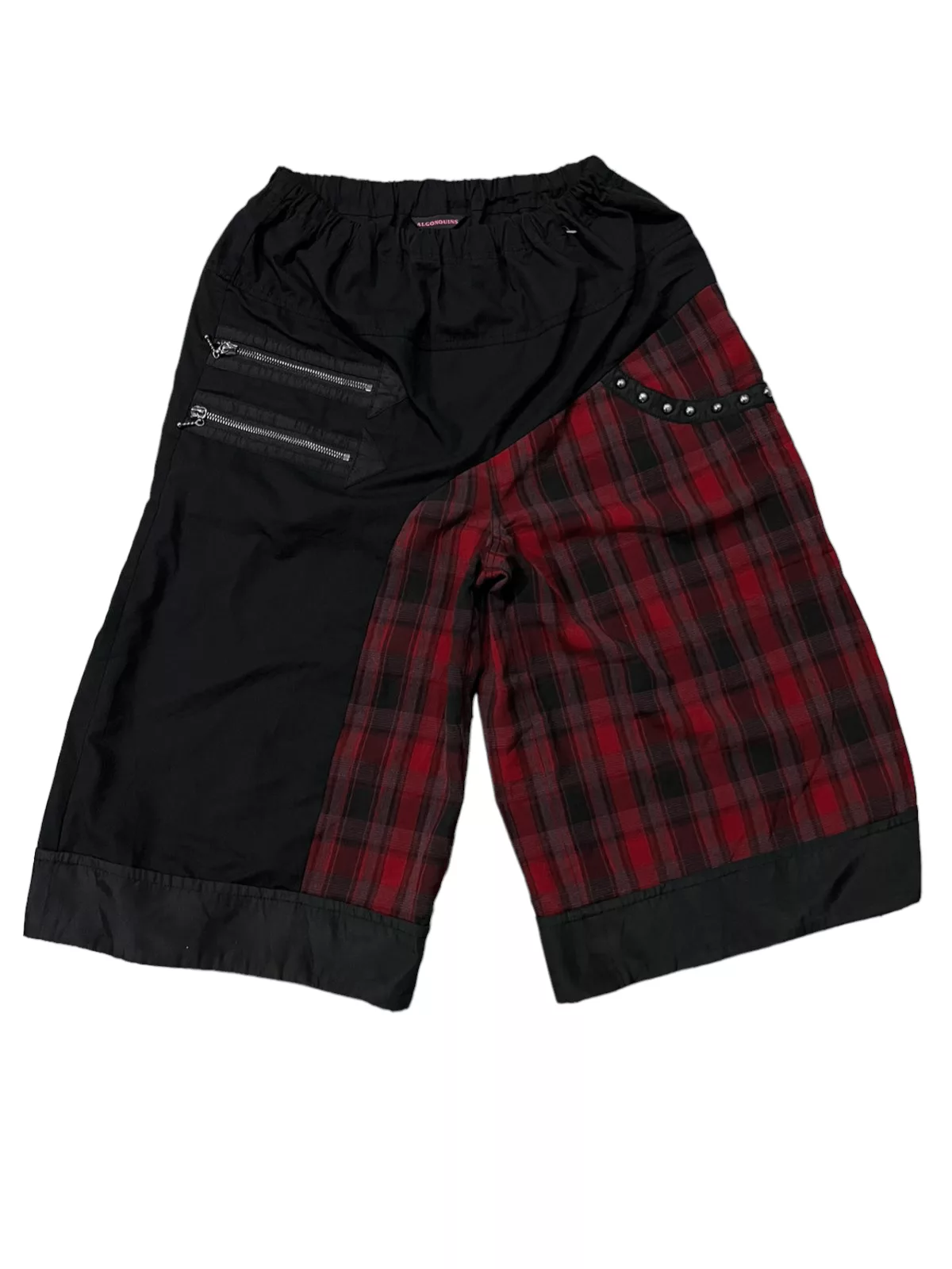 Japanese Brand Shorts Japanese Brand Algonquins Bondage Tartan Short Black