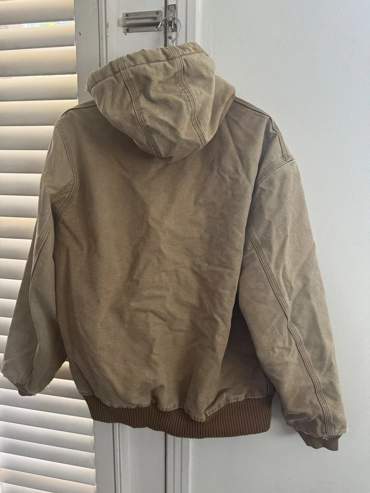 Carhartt Light Jackets carhartt workwear jacket authentic worn Beige