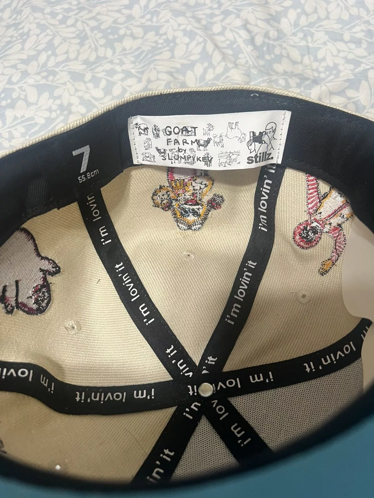 Slumpy Kev Hats Slumpy Kev × STILLZ Slumpykev x Stillz McDonalds hat White