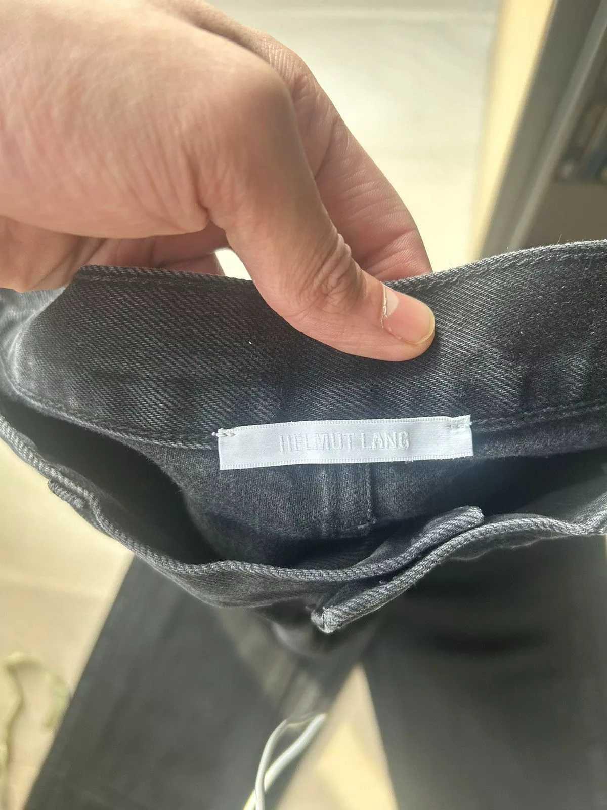 Helmut Lang Denim Helmut lang carpenter pants Black
