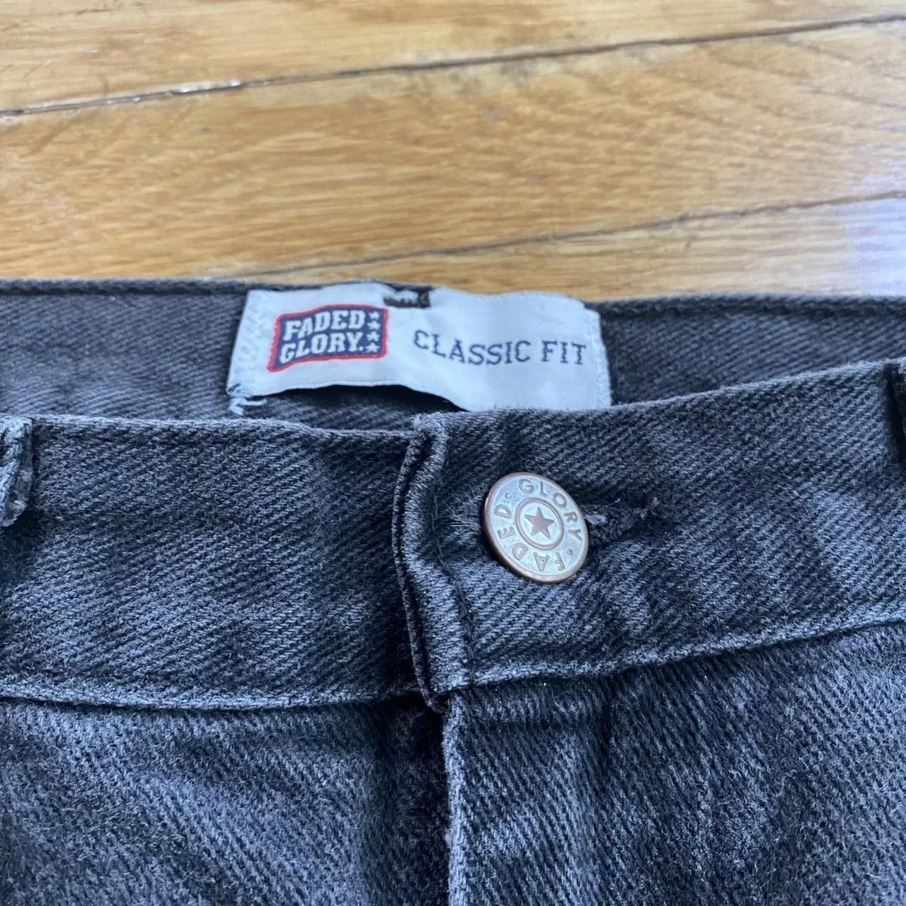 Faded Glory Denim Vintage faded glory demin pants Black