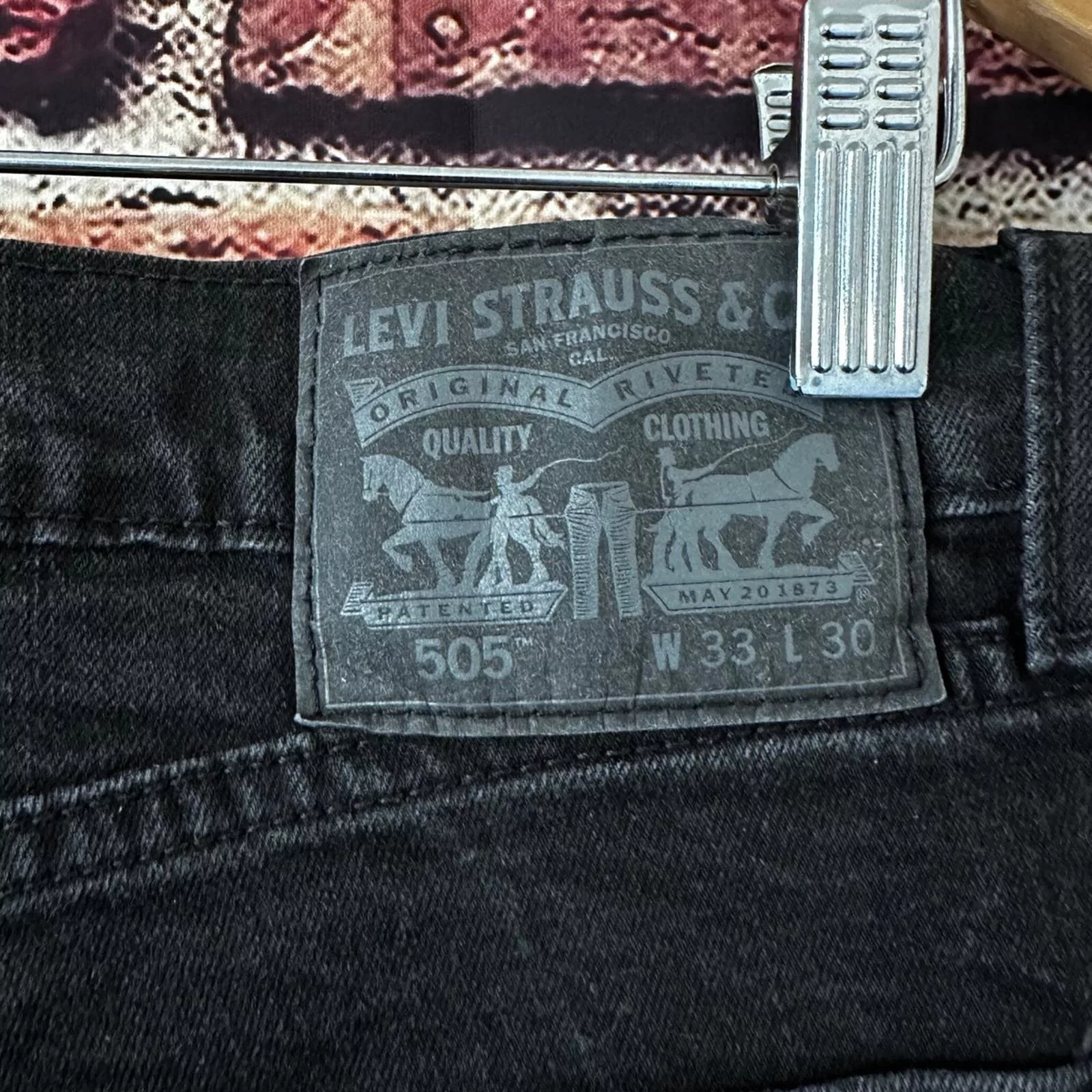 Levi's Denim Levi's 505 Jeans 33x30 Black