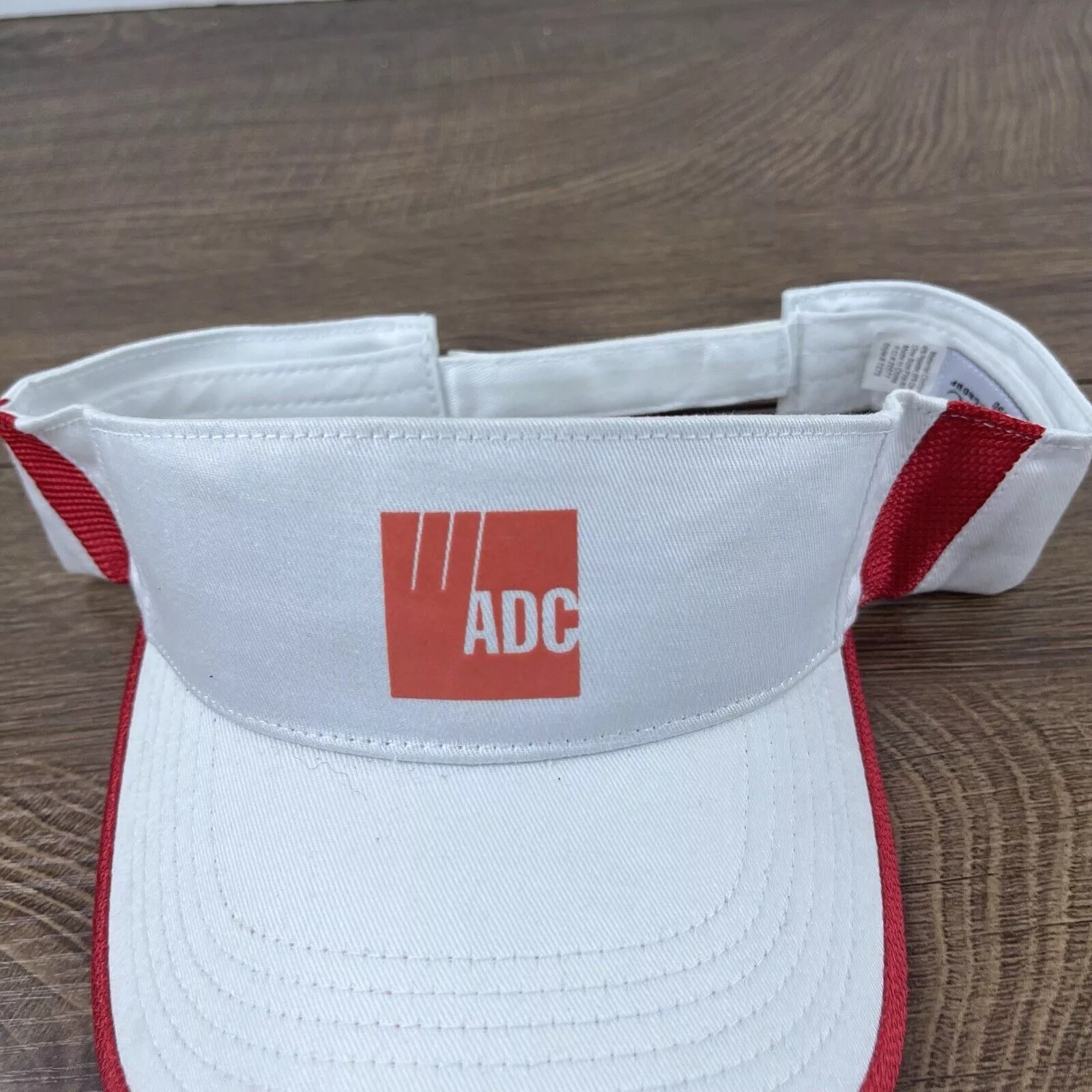 Other Hats Other ADC W Visor Hat White ADC Cap Hat Adjustable Hat ADC White A