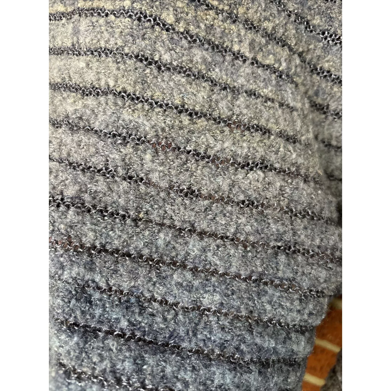 Coldwater Creek Sweaters Coldwater Creek Cold water Creek Women’s Cowl Neck Sweater Blue Ombré 16