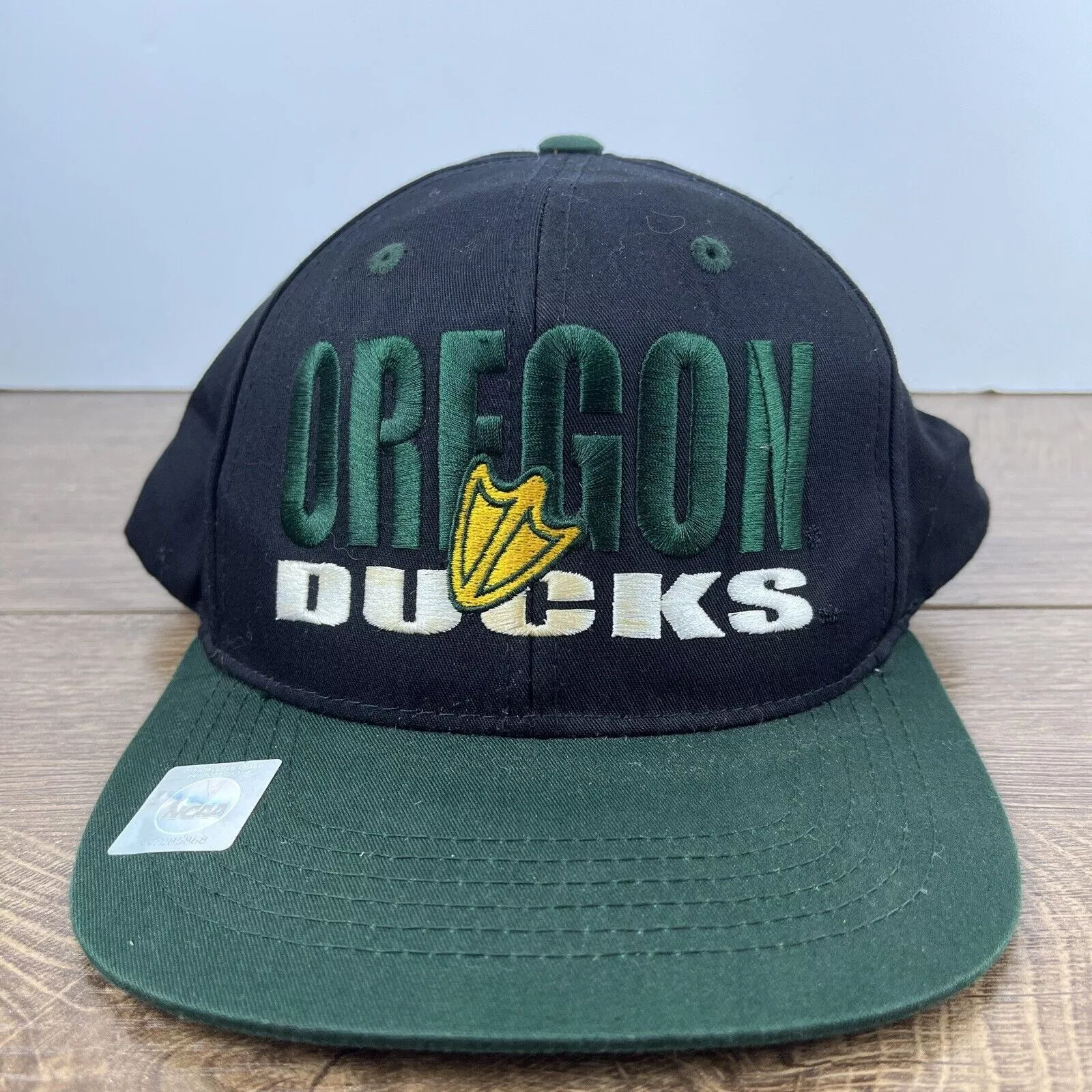 Other Hats Other Oregon Ducks Snapback Hat OU Black Hat Snapback Adjustable A