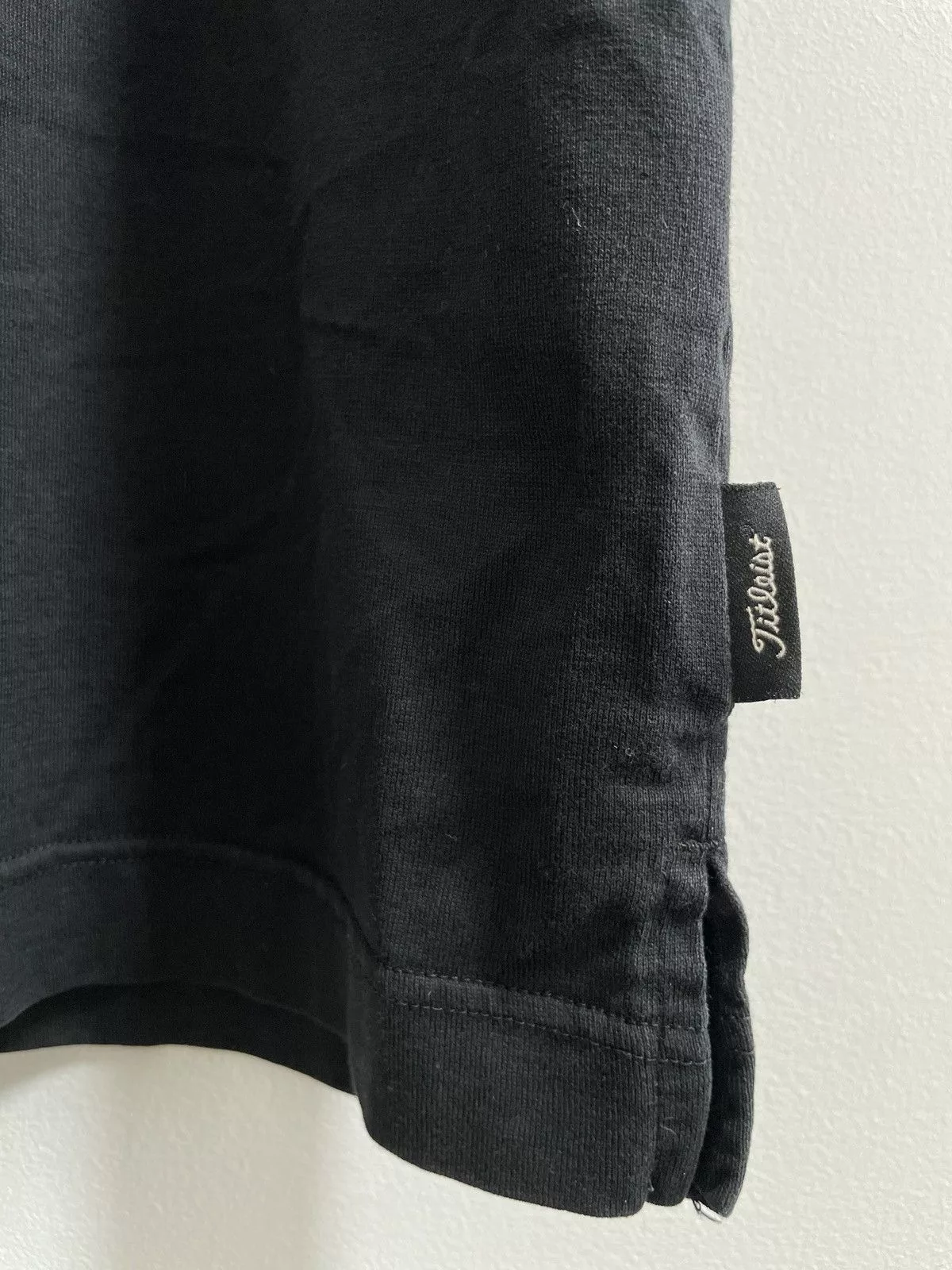 Titleist Polos Titleist Polo Tee Black