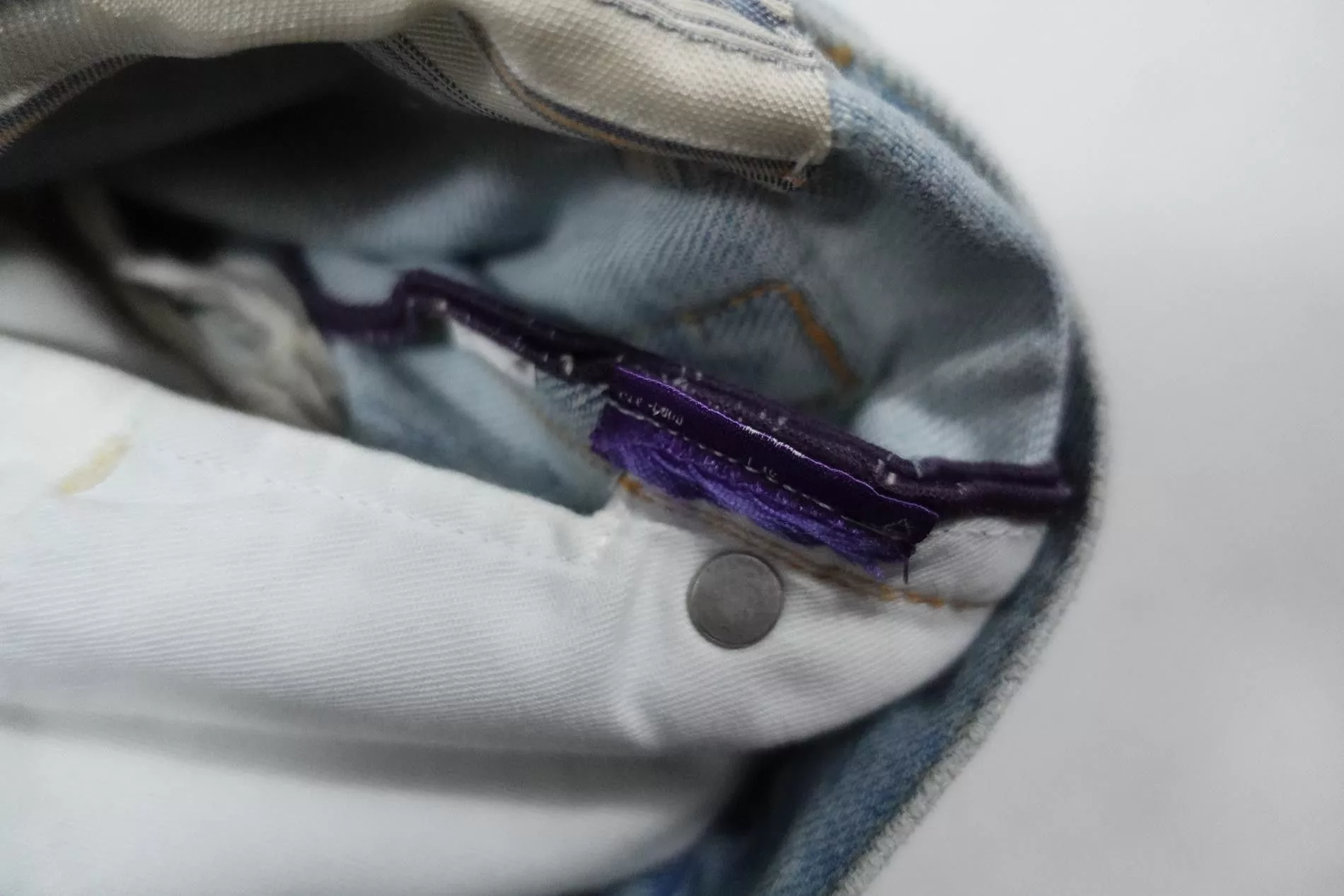 Ralph Lauren Purple Label Jeans Pants Denim Patchwork 27 Blue