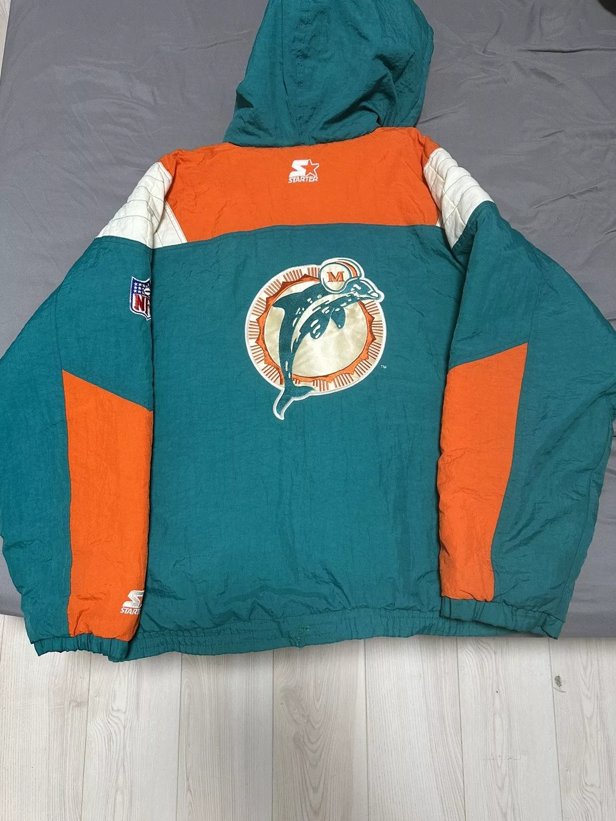 Starter Jerseys Starter × Vintage Vintage 90’s Miami Dolphins Jumper Blue