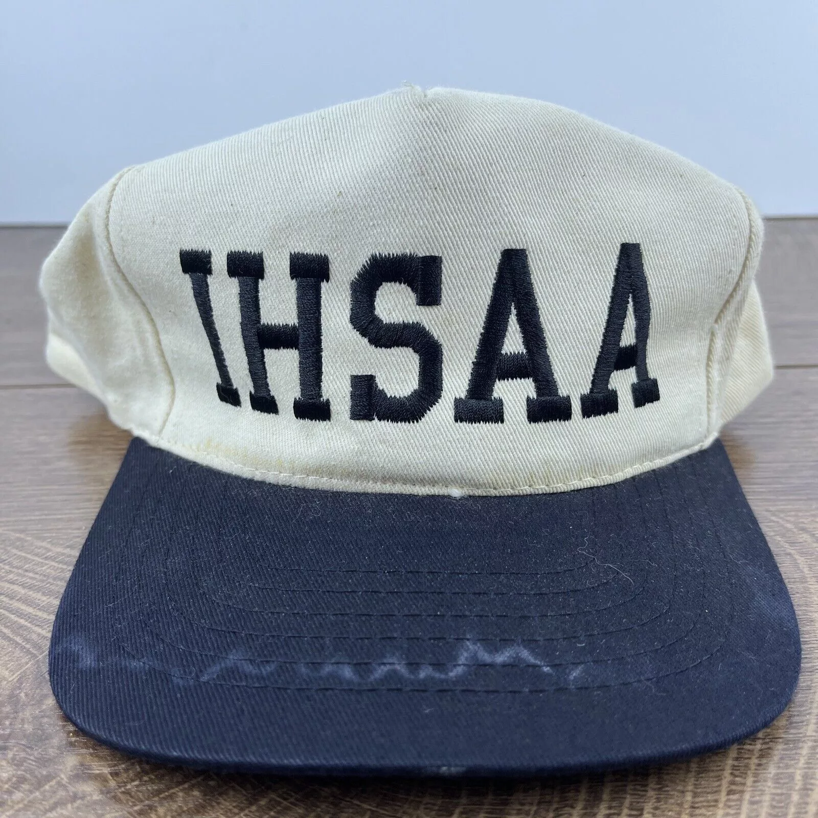 Other Hats Other Vintage IHSAA Hat White Hat Adjustable Snapback Indiana High