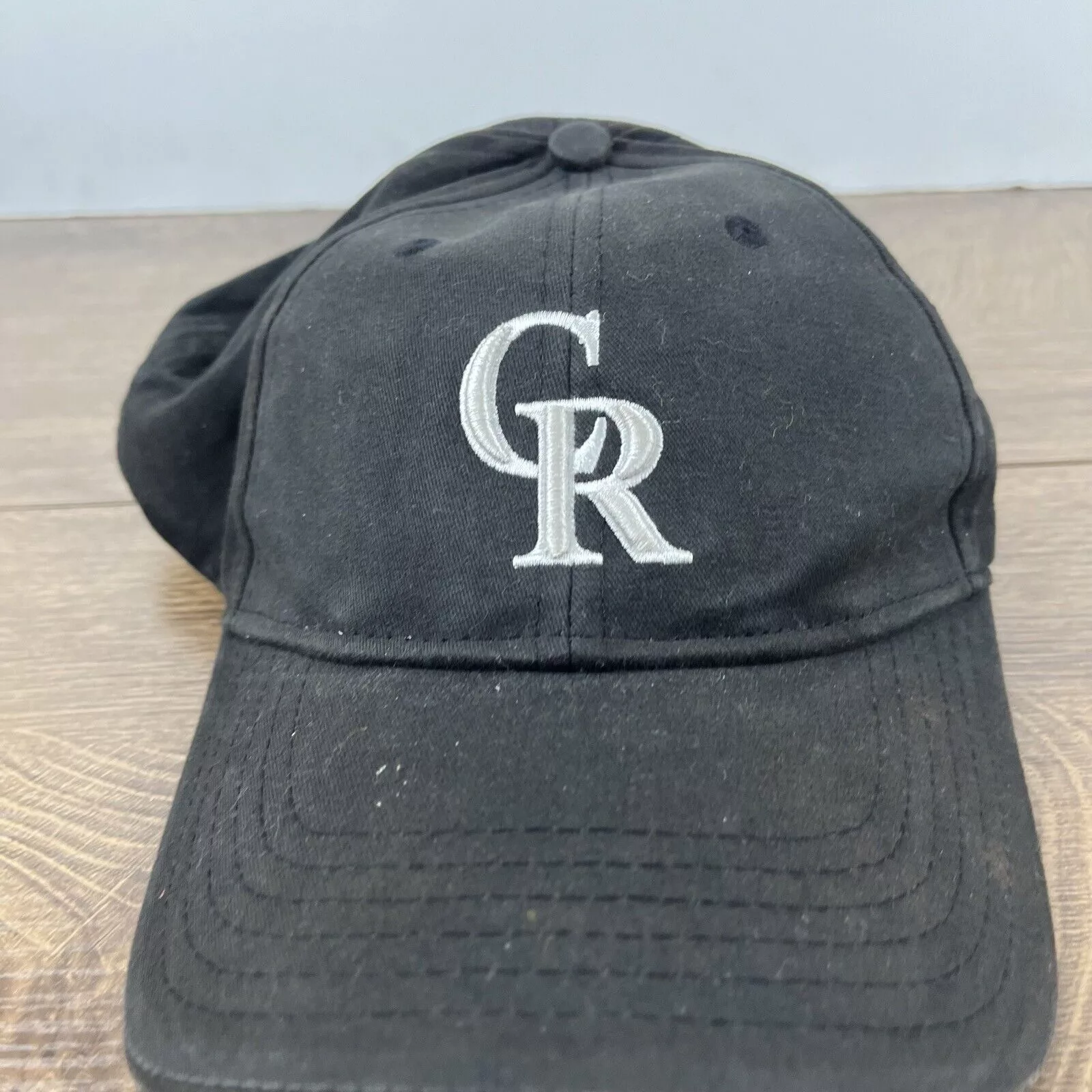 Other Hats Other Colorado Rockies MLB Hat Black Cap Hat Adjustable Hat Black