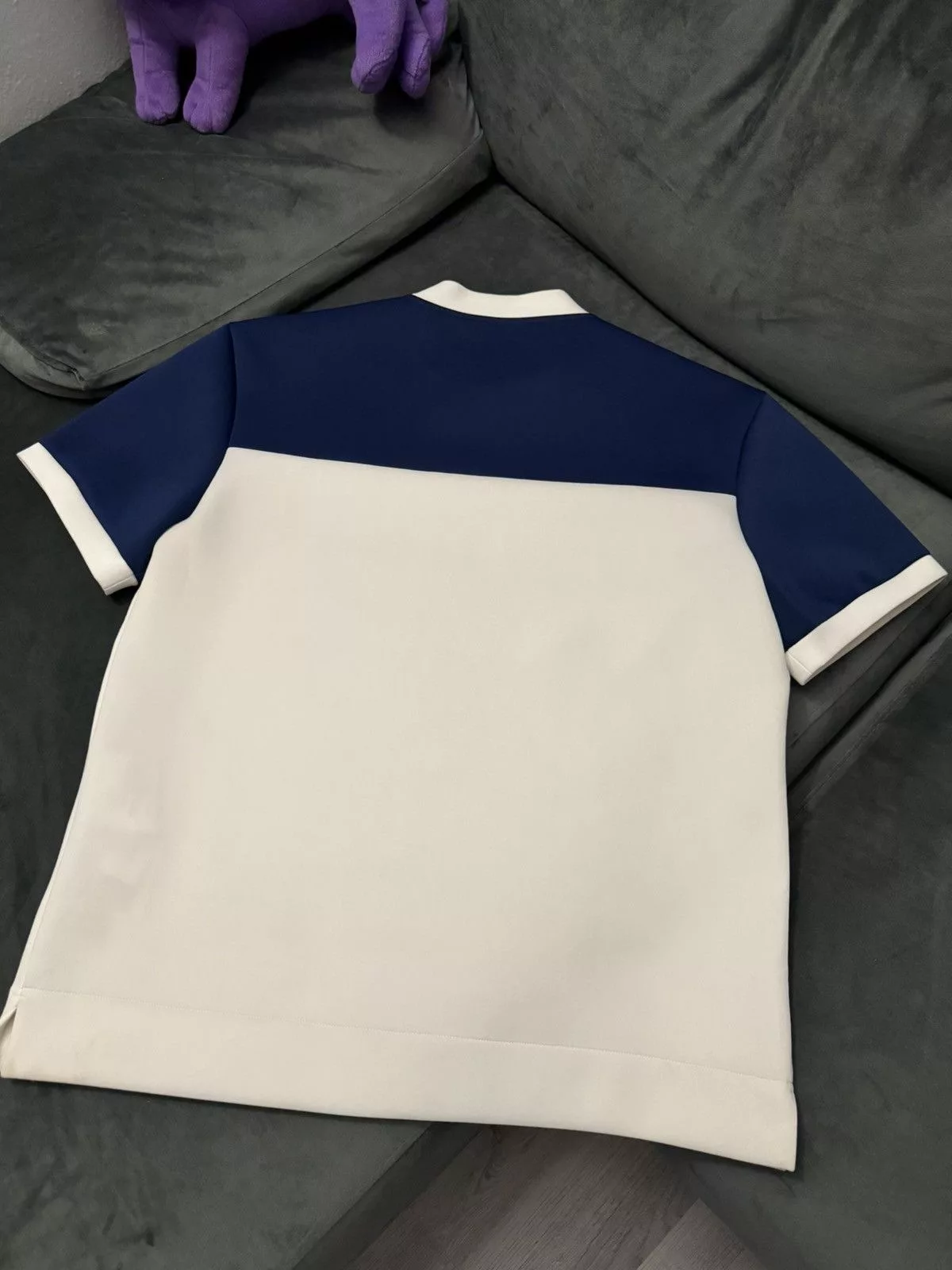 Prada Short Sleeve T Shirts SS18 Runway Prada Shirt Size M Blue