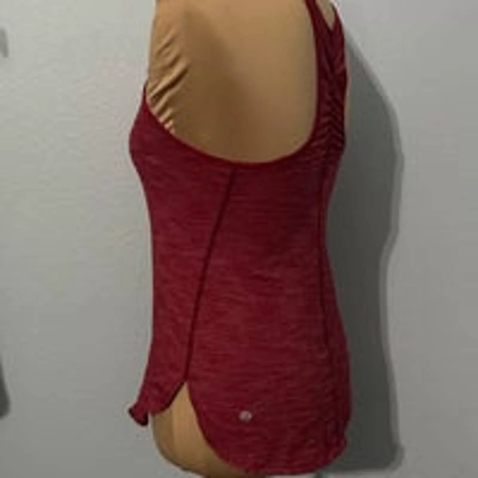Lululemon Blouses lululemon tank top Red