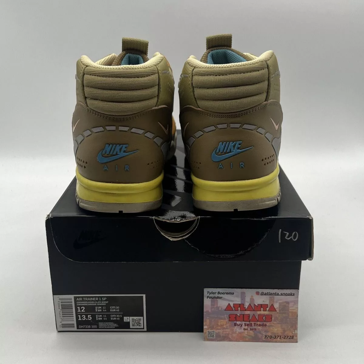 Nike Low Top Sneakers Nike Air trainer 1 coriander Yellow