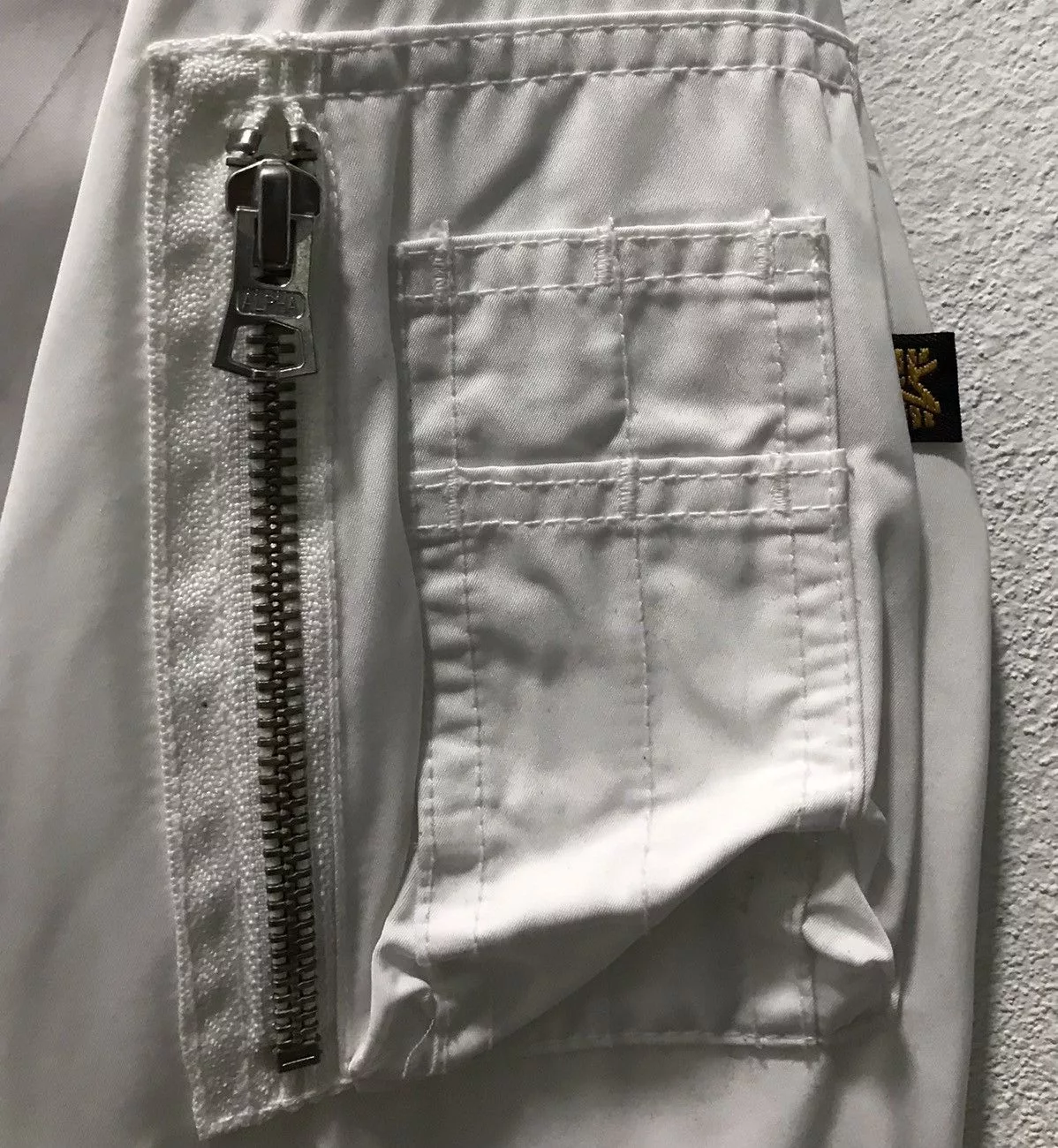 Alpha Industries Light Jackets ALPHA INDUSTRIES INC. JACKET White