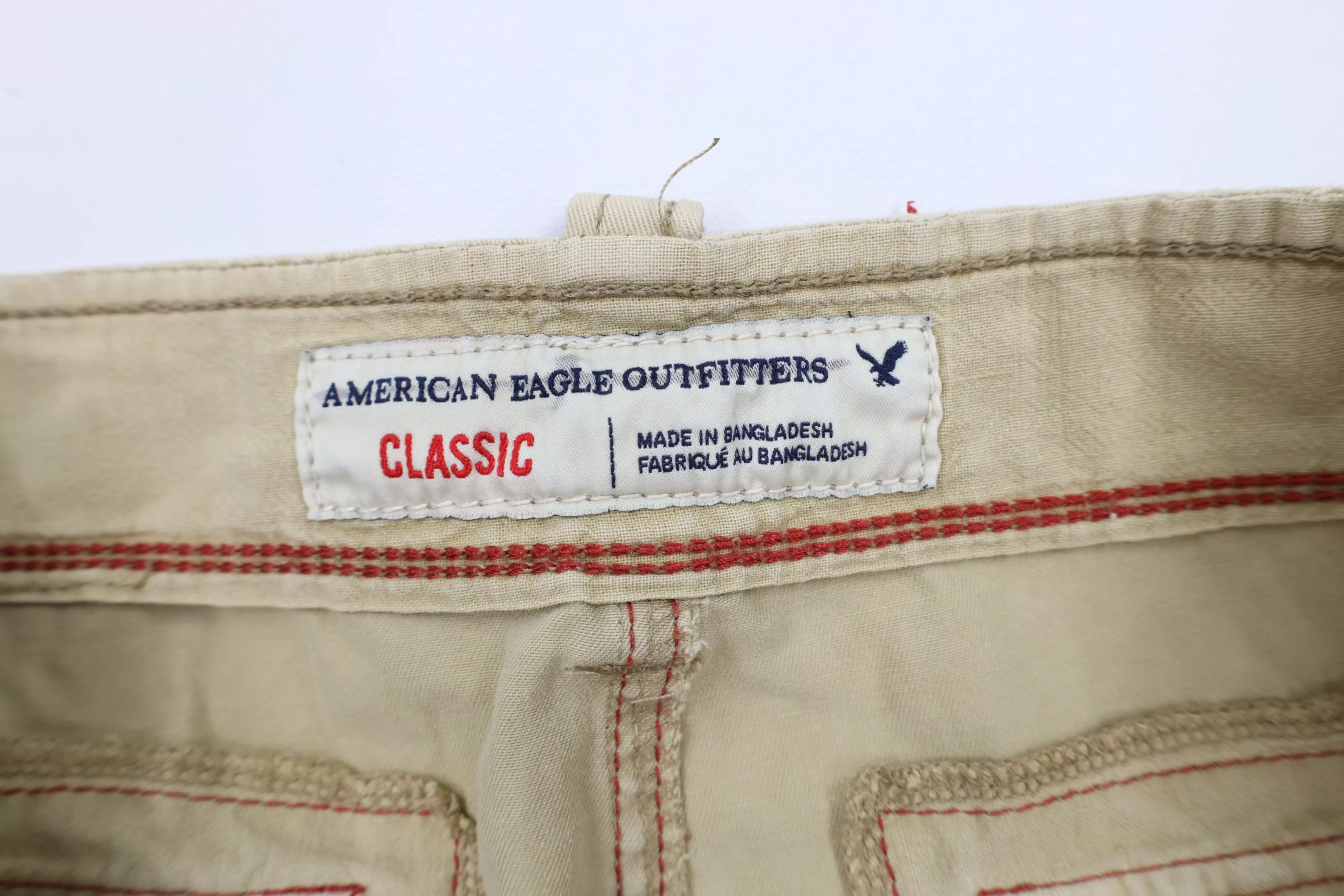American Eagle Outfitters Shorts American Eagle Outfitters × Vintage Vintage American Eagle Outfitters Classic Fit Cargo Shorts Beige
