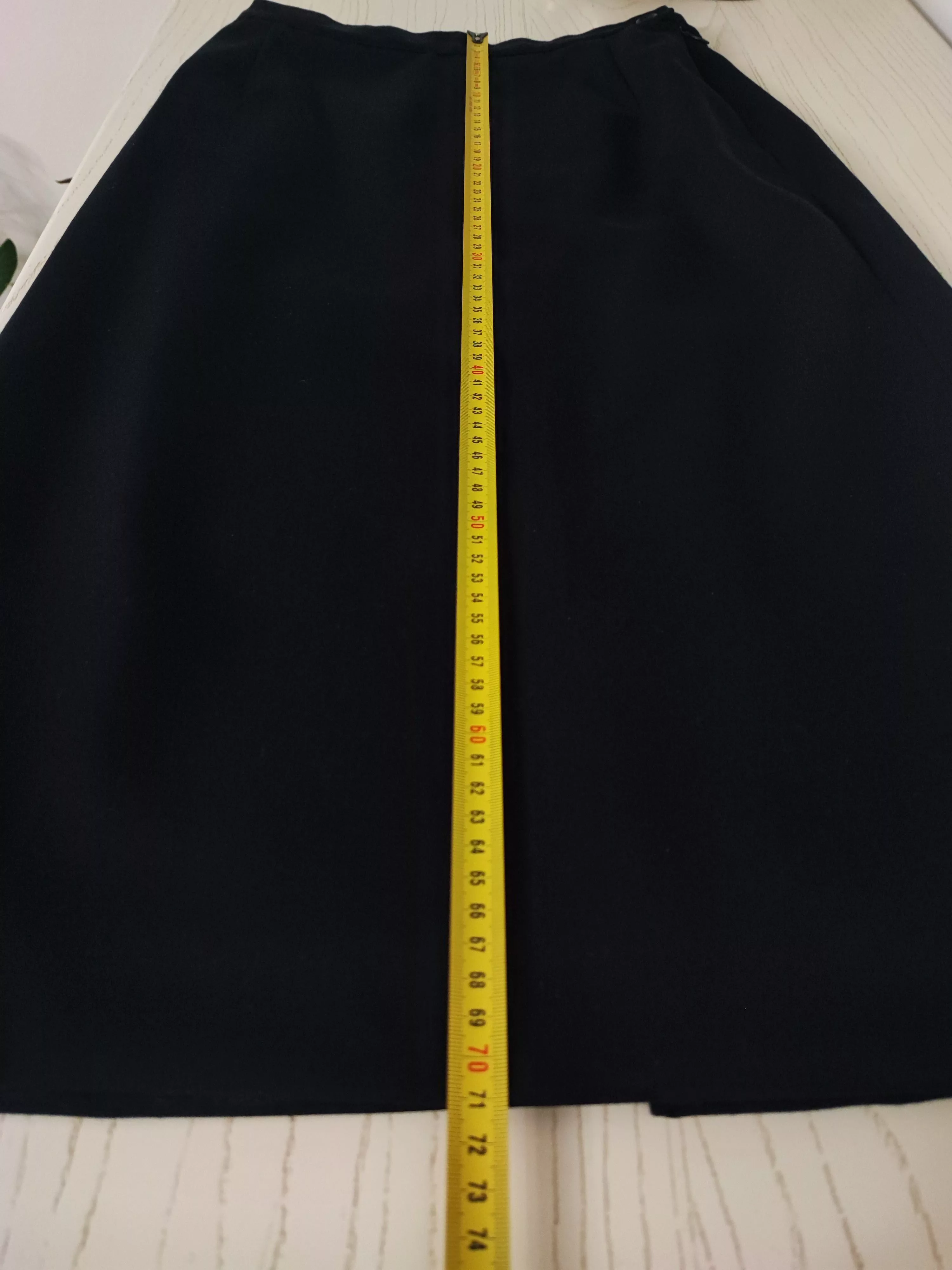 Burberry Midi Skirts Vintage Burberrys black wool skirt