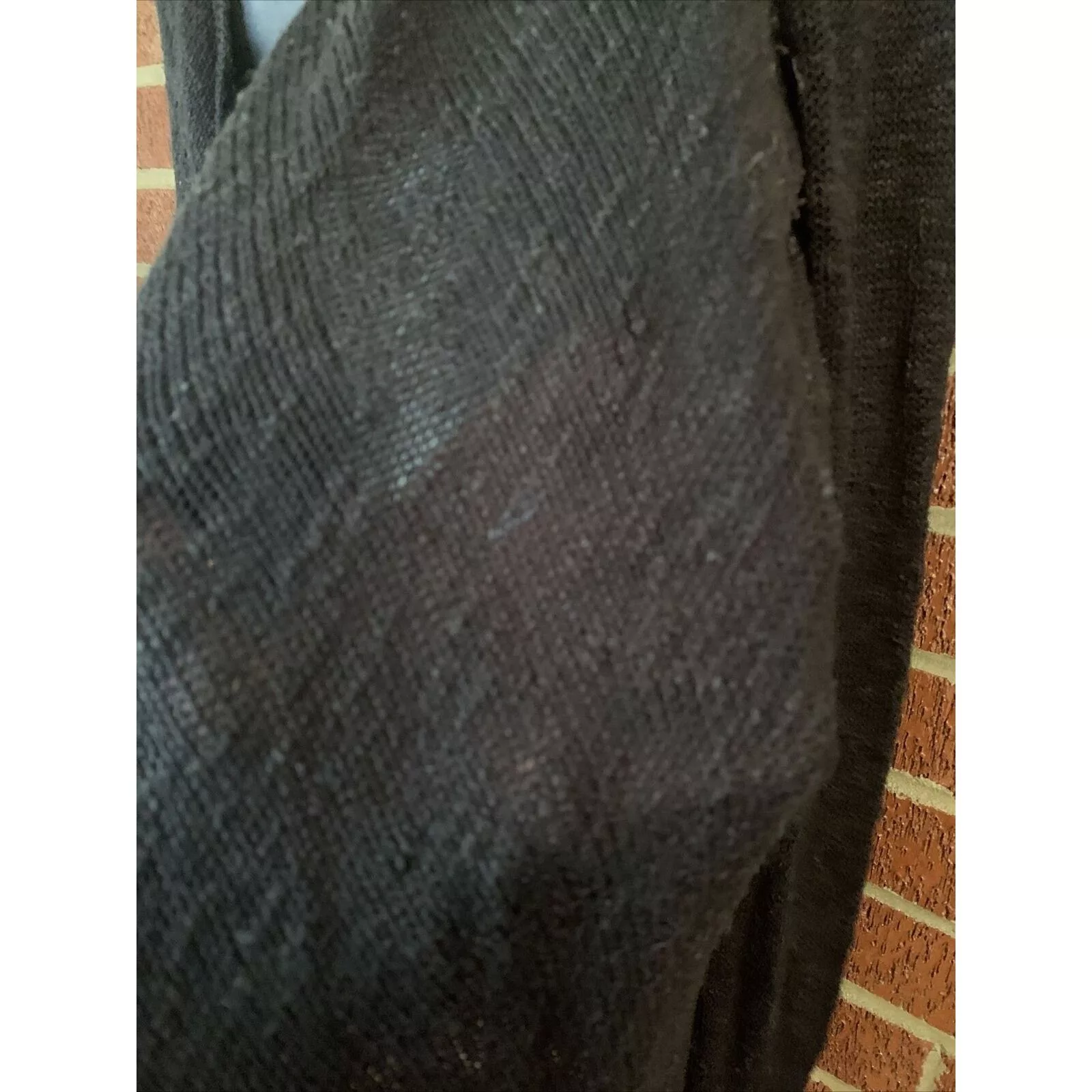 Other Sweaters Other New Directions Womens Waterfall Cardigan Black Medium