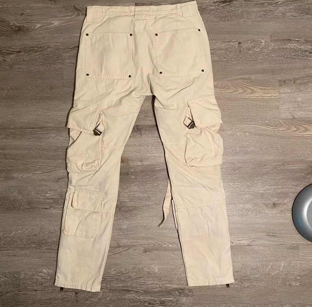 Kody Phillips Denim Kody Phillips Cream Cargo Pants Brown