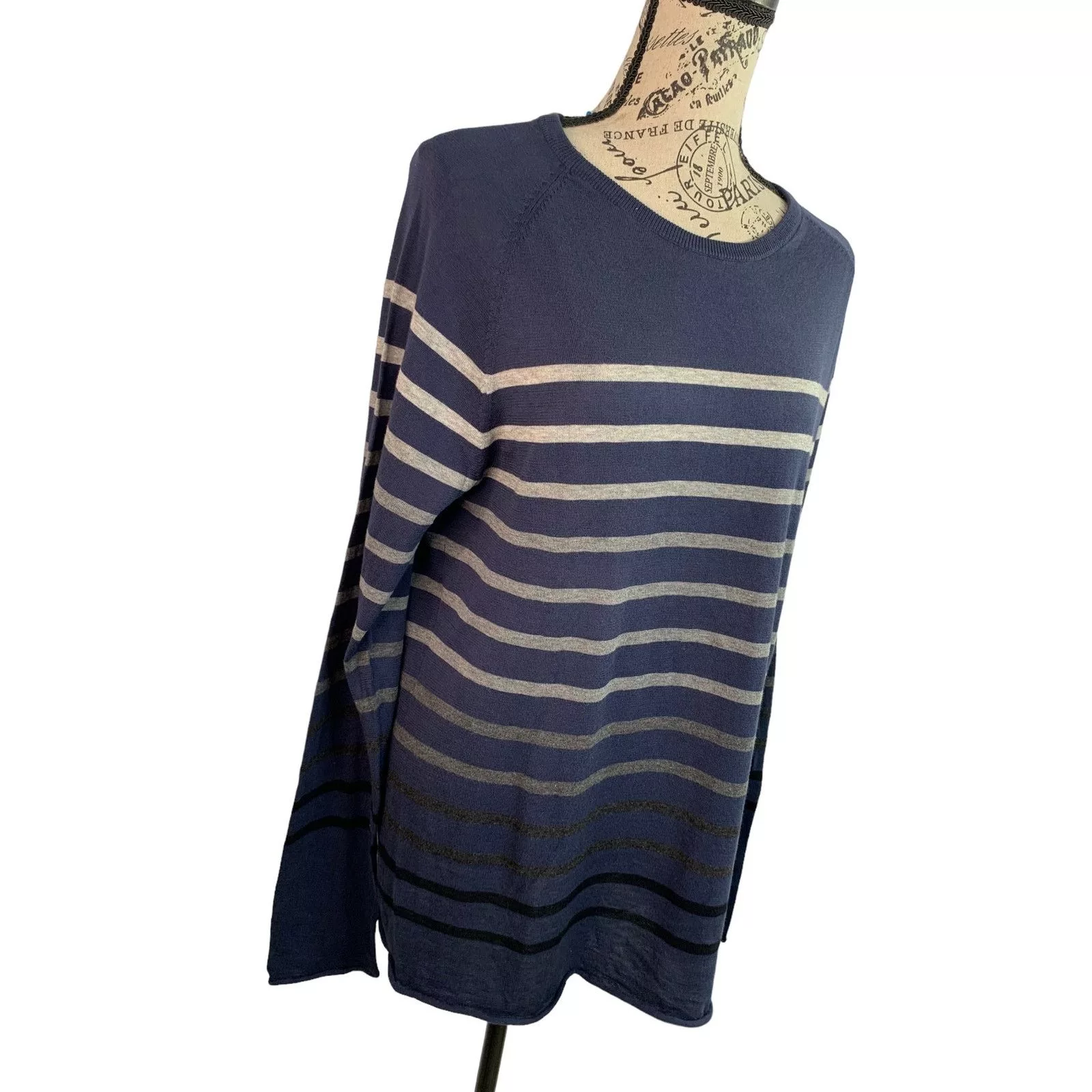 Jack & Jones Sweaters Knitwear Jack & Jones Sweater Men's L Pullover Crew Neck Slim Fit NEW Blue