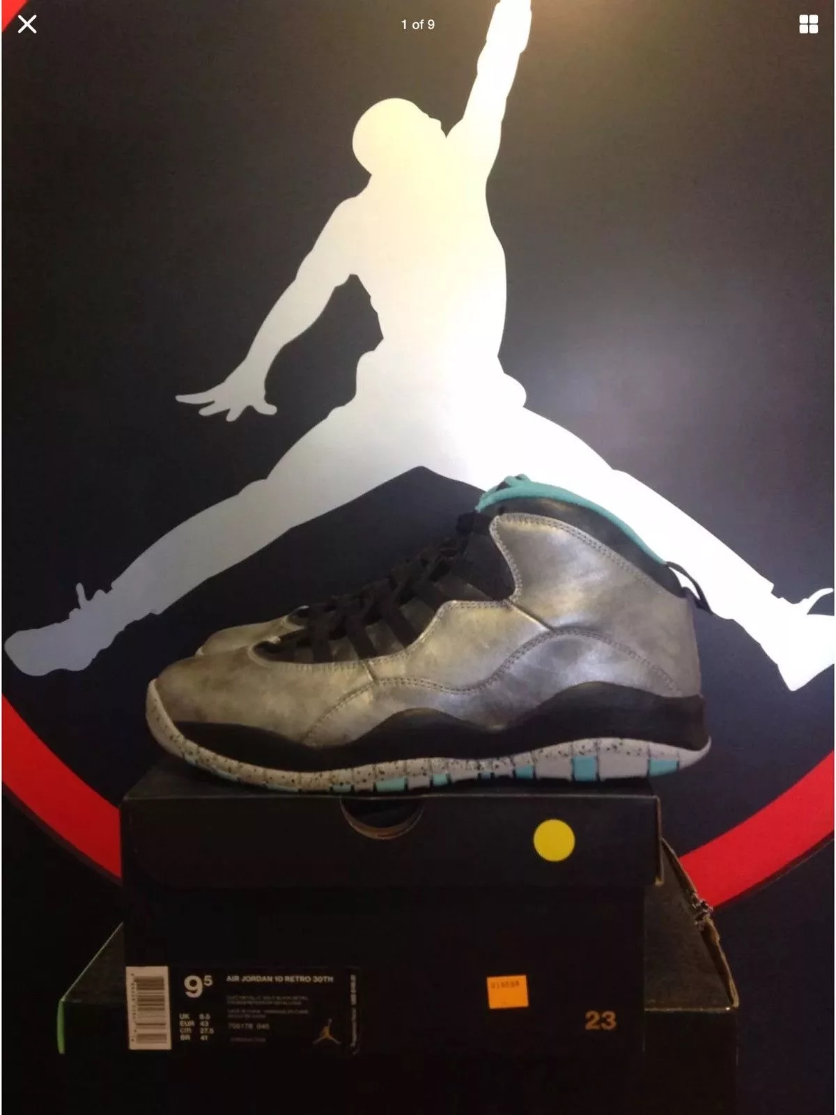 Nike Hi Top Sneakers Nike AIR JORDAN 10 Lady Liberty