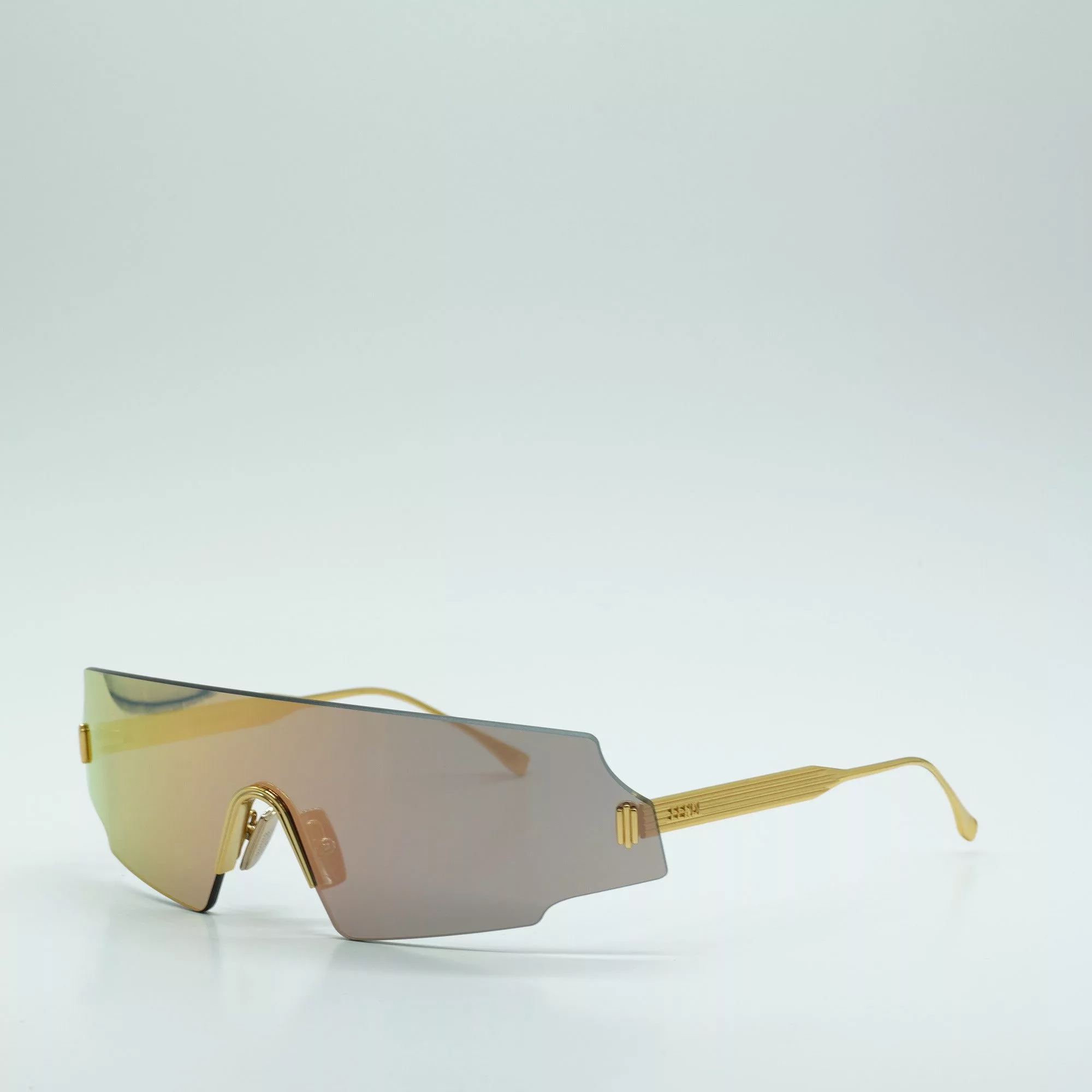 Fendi Sunglasses BRAND NEW FENDI FF0440S 0000J SUNGLASSES Gold