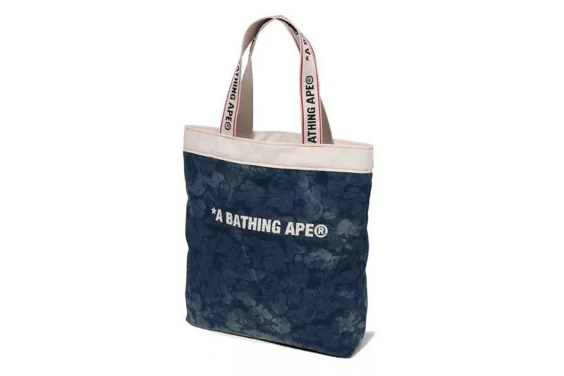 Bape Miscellaneous Bape Denim Tote Bag Multi