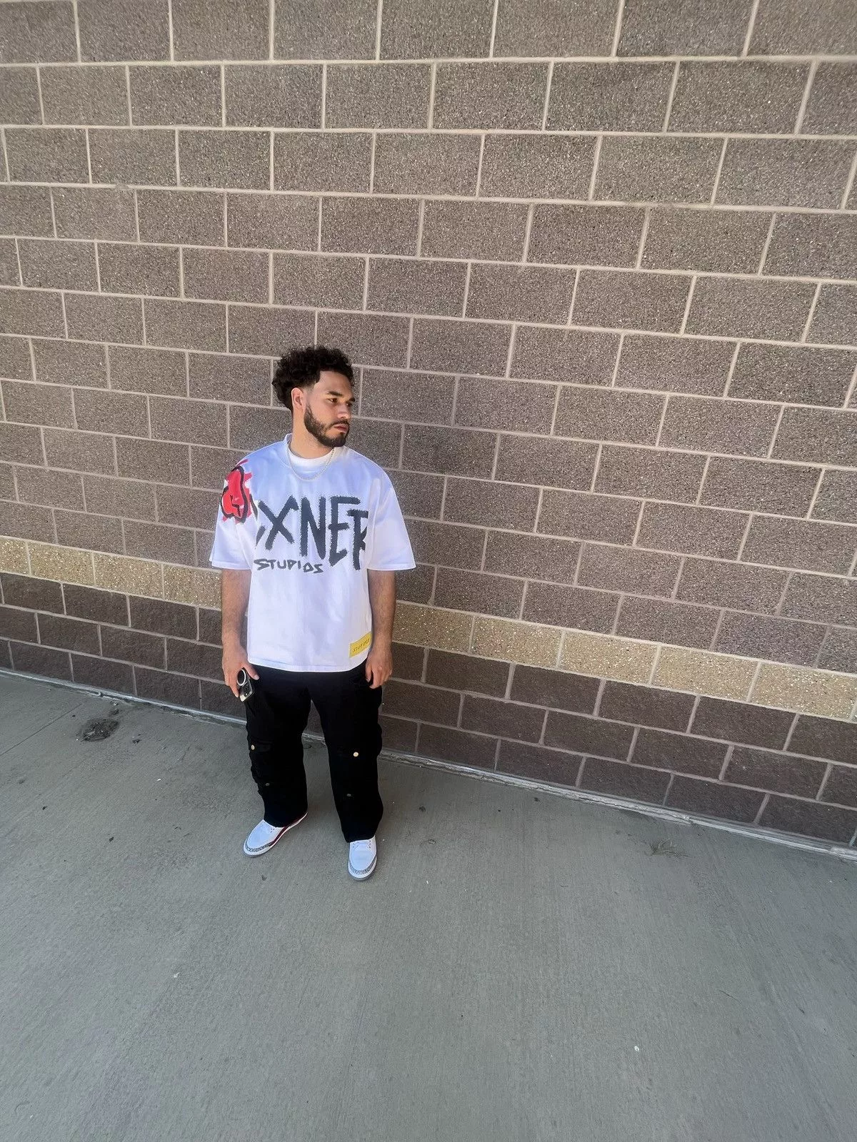 Other Short Sleeve T Shirts Other LXNER Studios Box Tee White