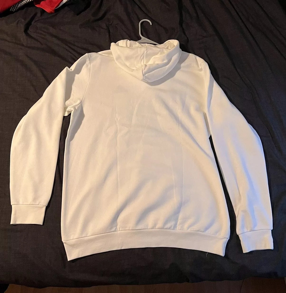 Adidas Sweatshirts Hoodies Adidas Sweatshirt All White Fleece Pullover