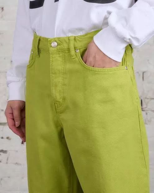 Stussy Denim Stussy Stüssy Big Ol Jean Washed Canvas Cactus Multi