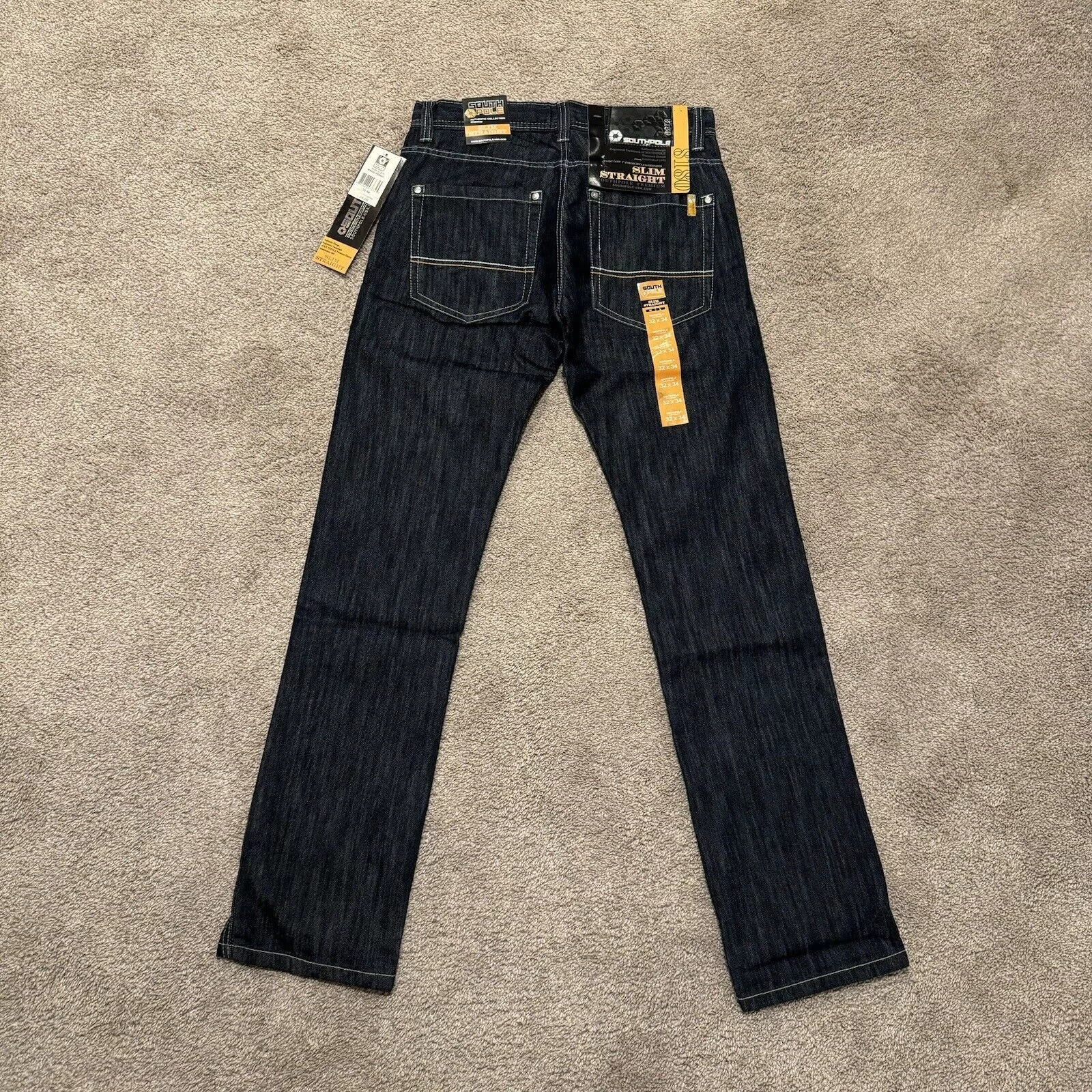 Southpole Denim Vintage Y2K Southpole Jeans Size 32x34 Brand New Indigo Blue