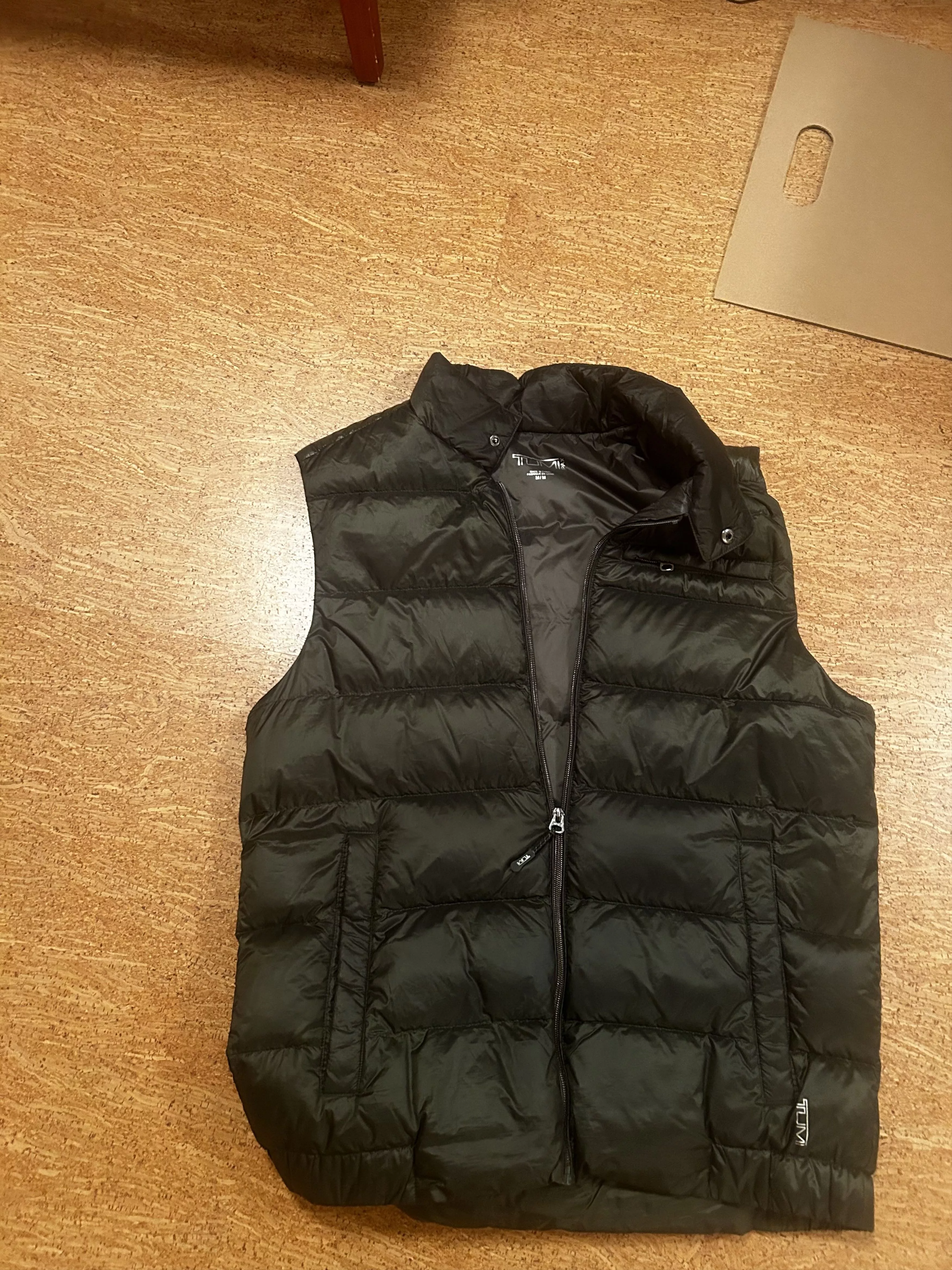 Tumi Vests Tumi Green Men's Puffer Recycled Packable Vest