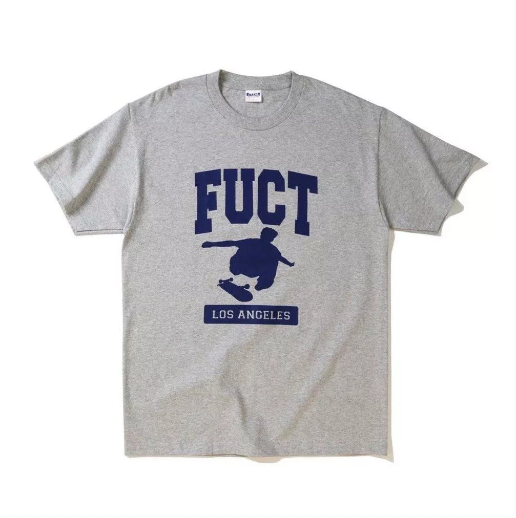 FUCT Short Sleeve T Shirts FUCT - LA Skater Tee Gray