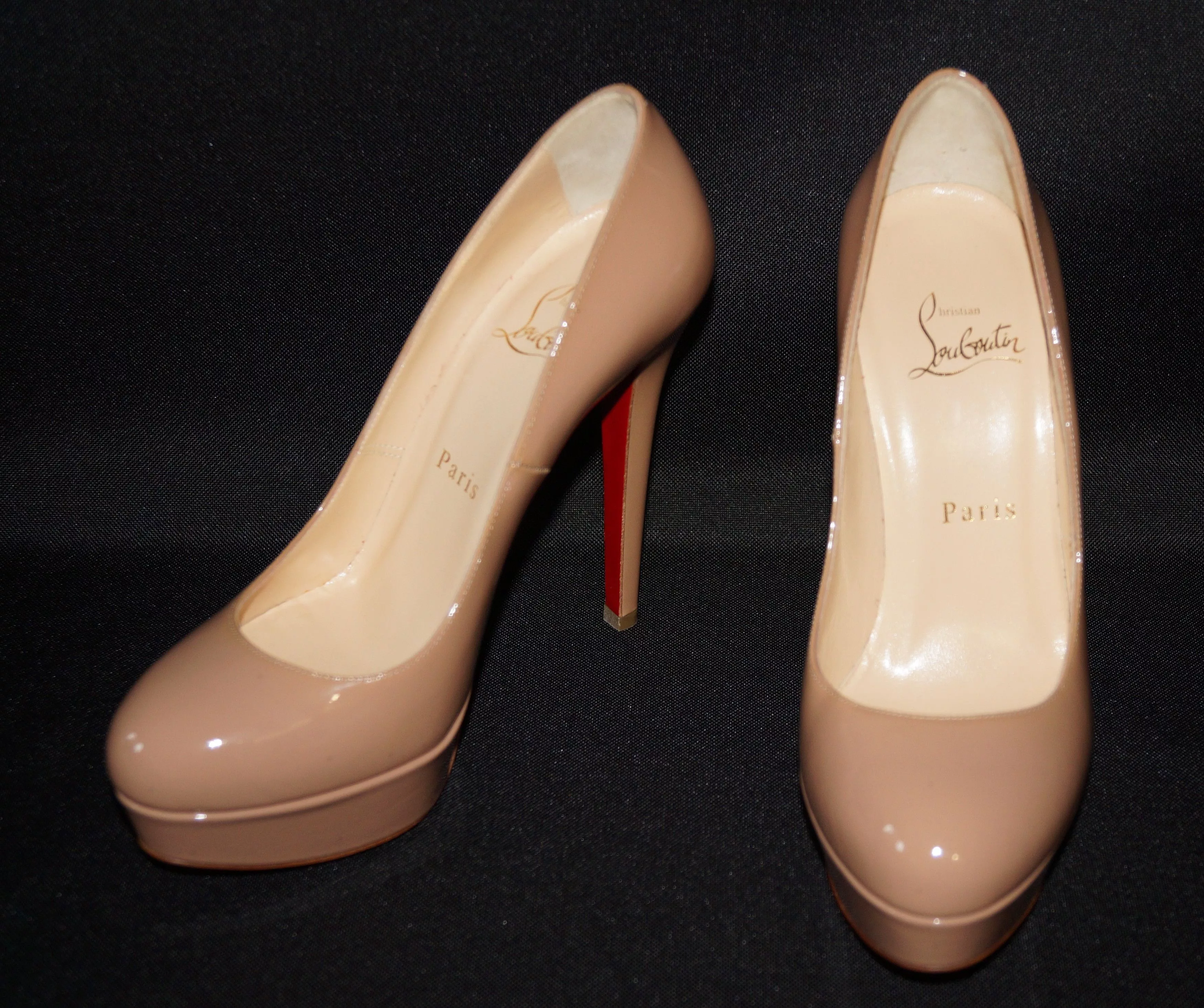 Christian Louboutin Heels Christian Louboutin Bianca Leather Heels 36,5 size Multi