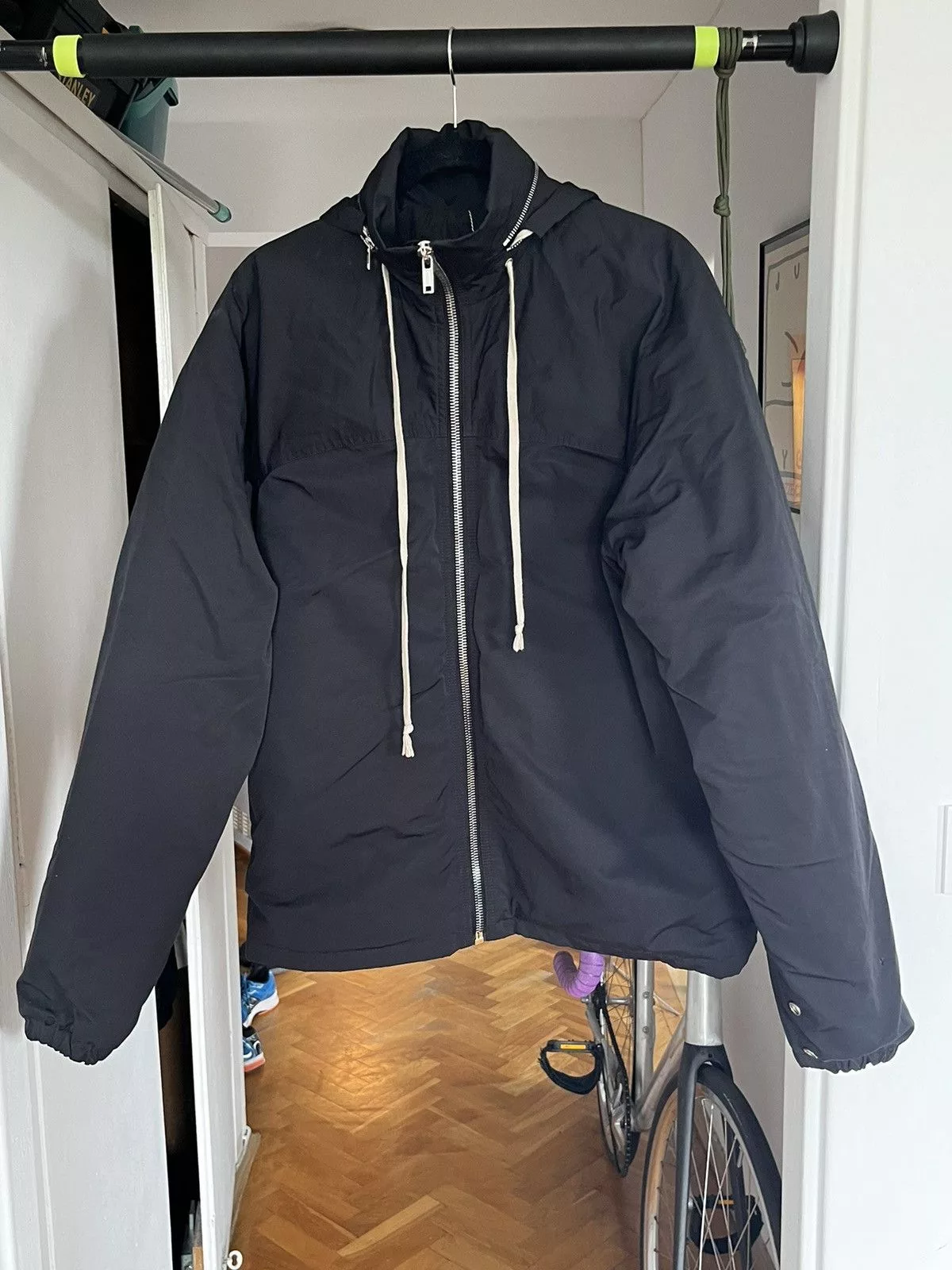 Rick Owens Light Jackets Rick owens jacket Black