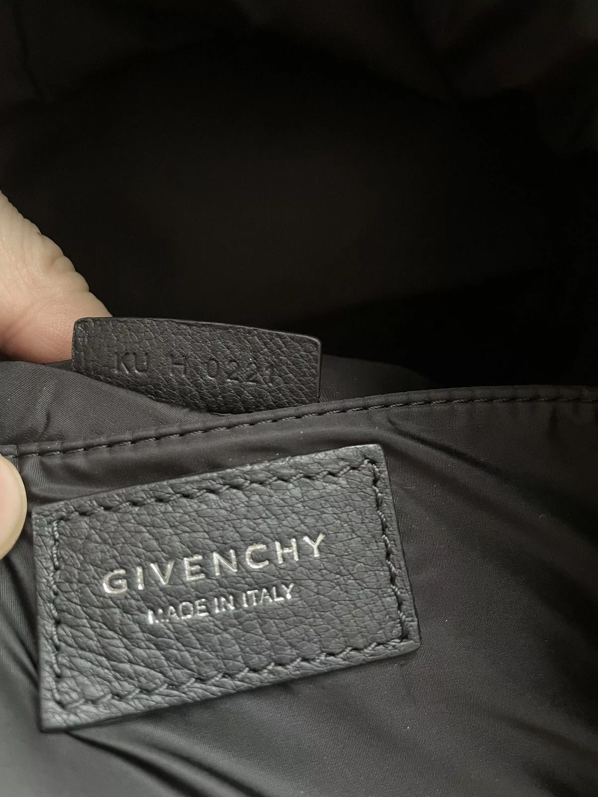 Givenchy Backpacks Givenchy Rare Limited Super Runway Classic Logo Everyday Backpack Black