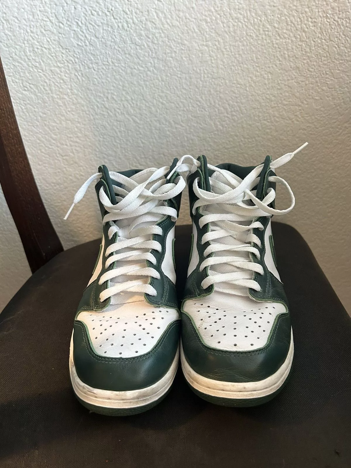 Nike Hi Top Sneakers Nike Dunk pine green