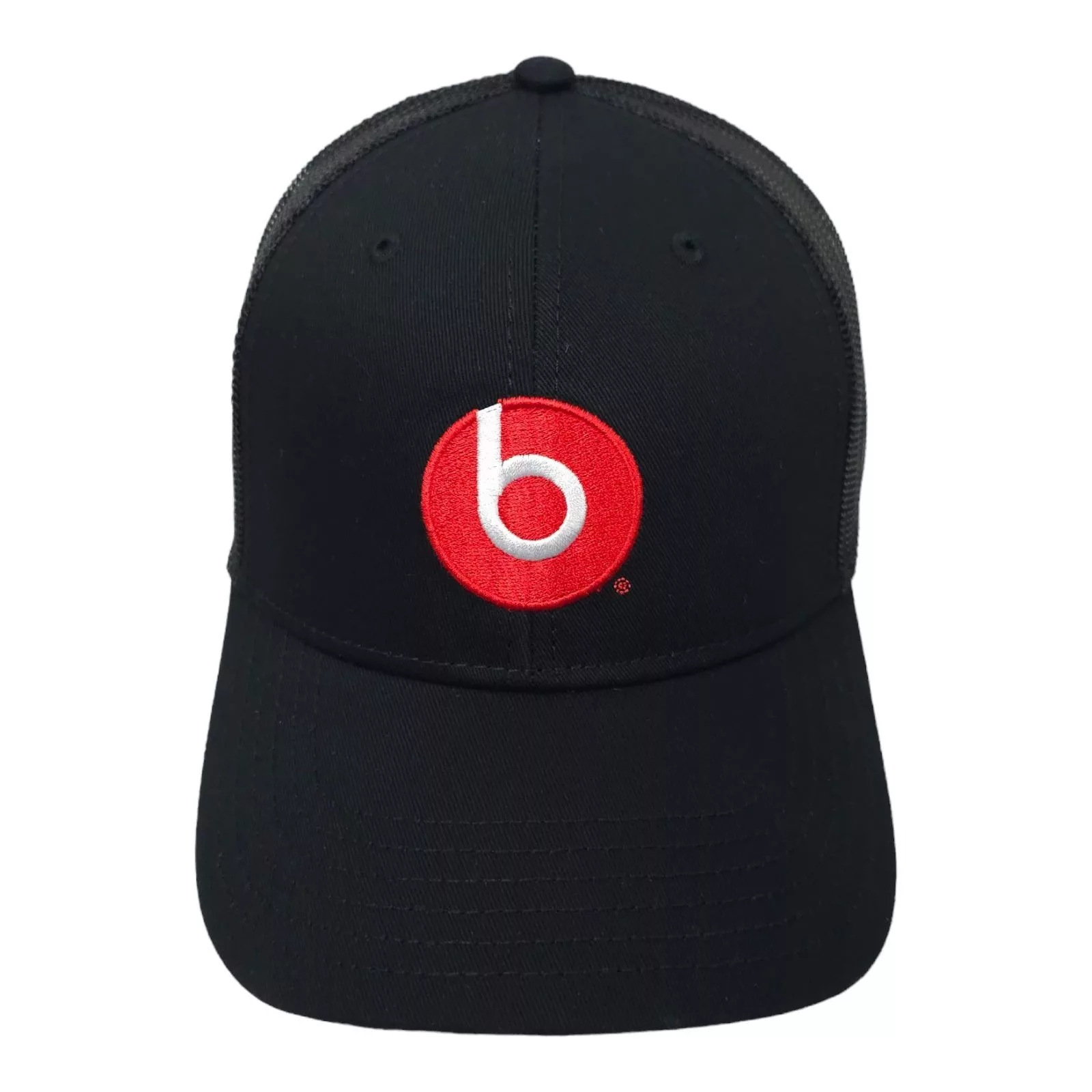 Other Hats Other Beats Dr Dre Embroidered Logo Black Mesh Trucker Snapback
