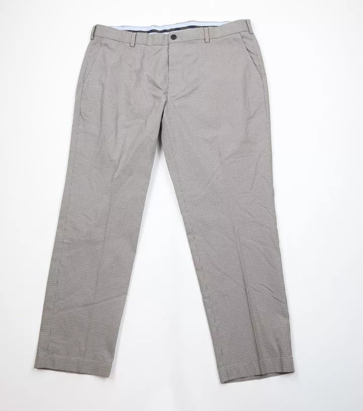 Brooks Brothers Casual Pants Brooks Brothers × Vintage Brooks Brothers Stretch Houndstooth Flat Front Chino Pants Multi
